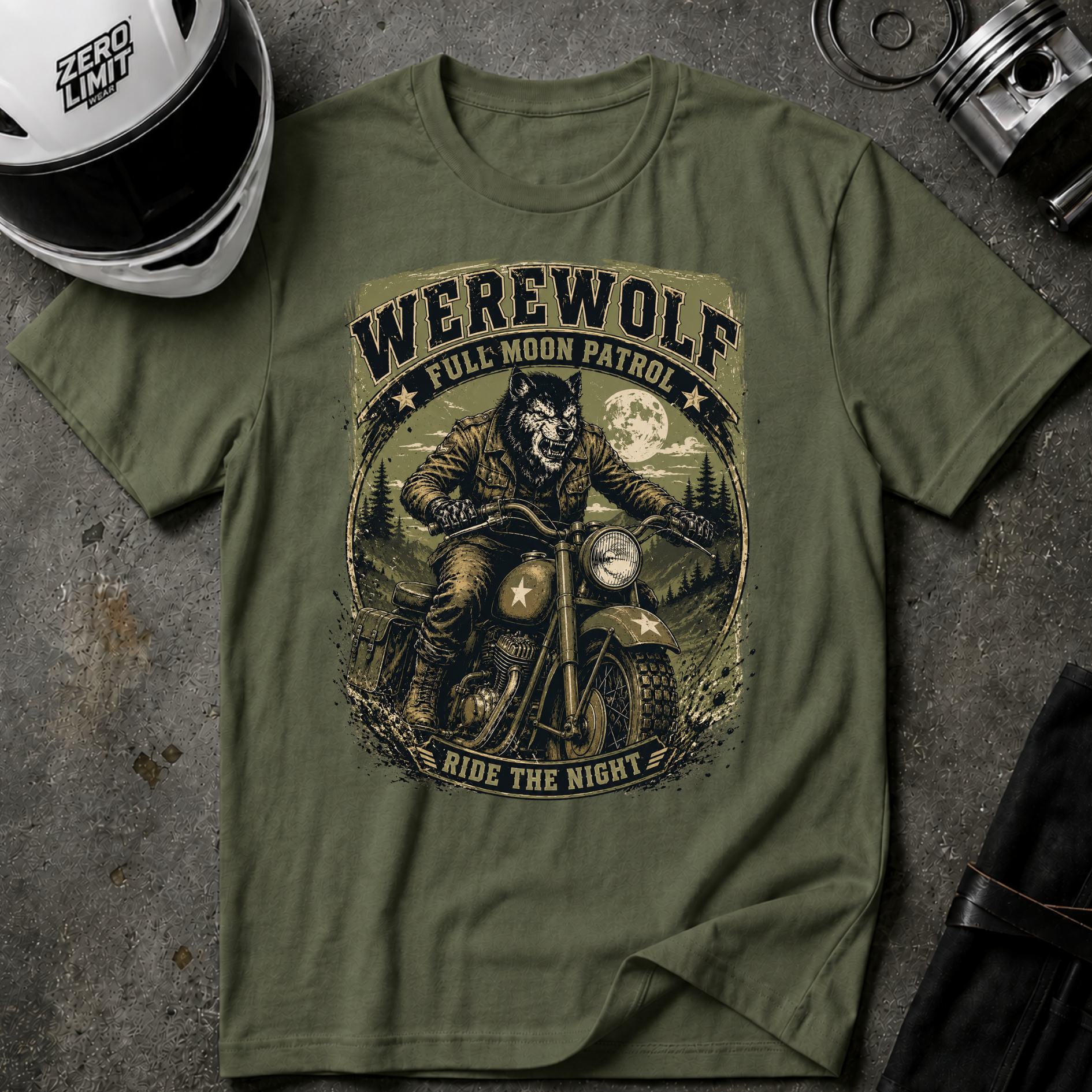 FULL MOON PATROL T-SHIRT