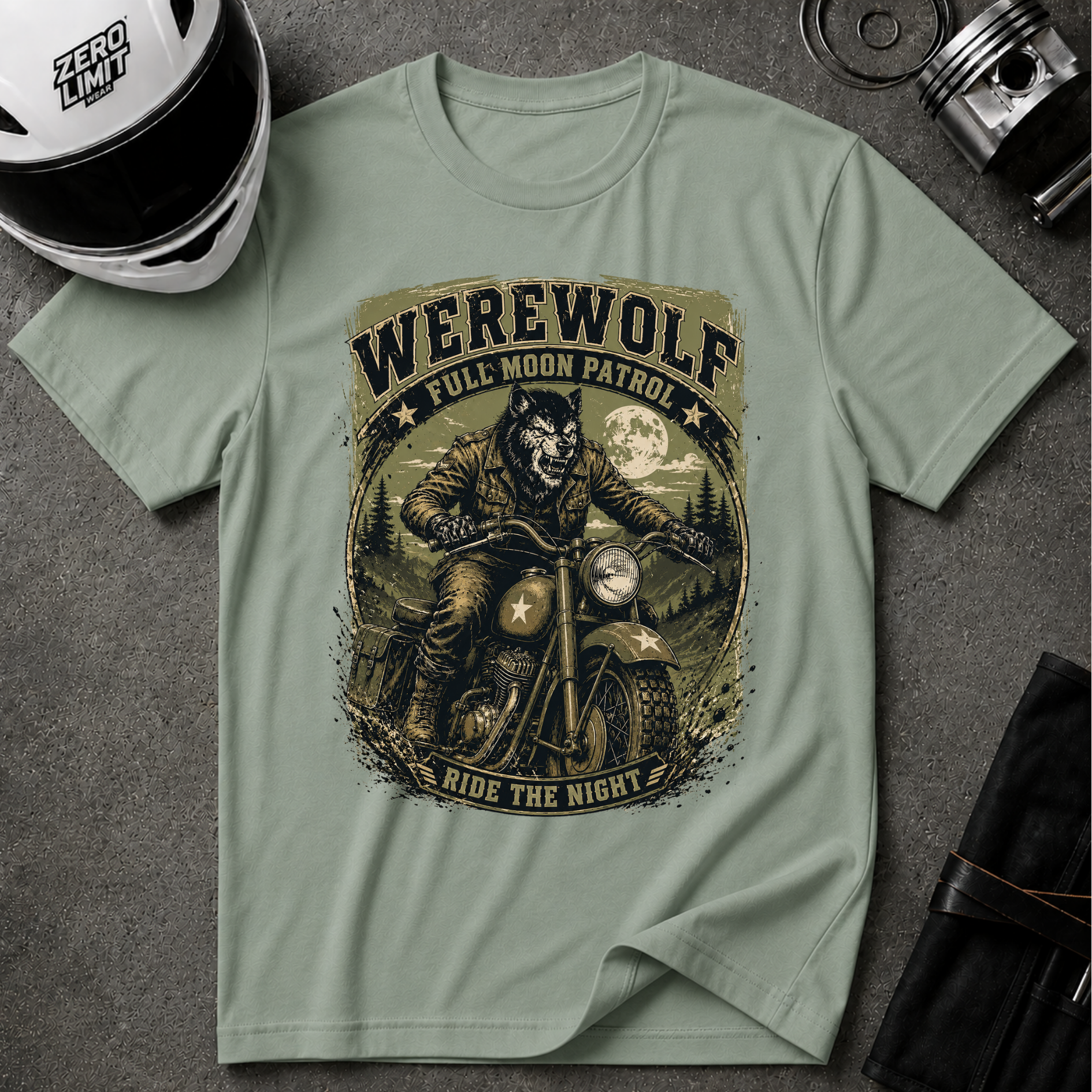 FULL MOON PATROL T-SHIRT
