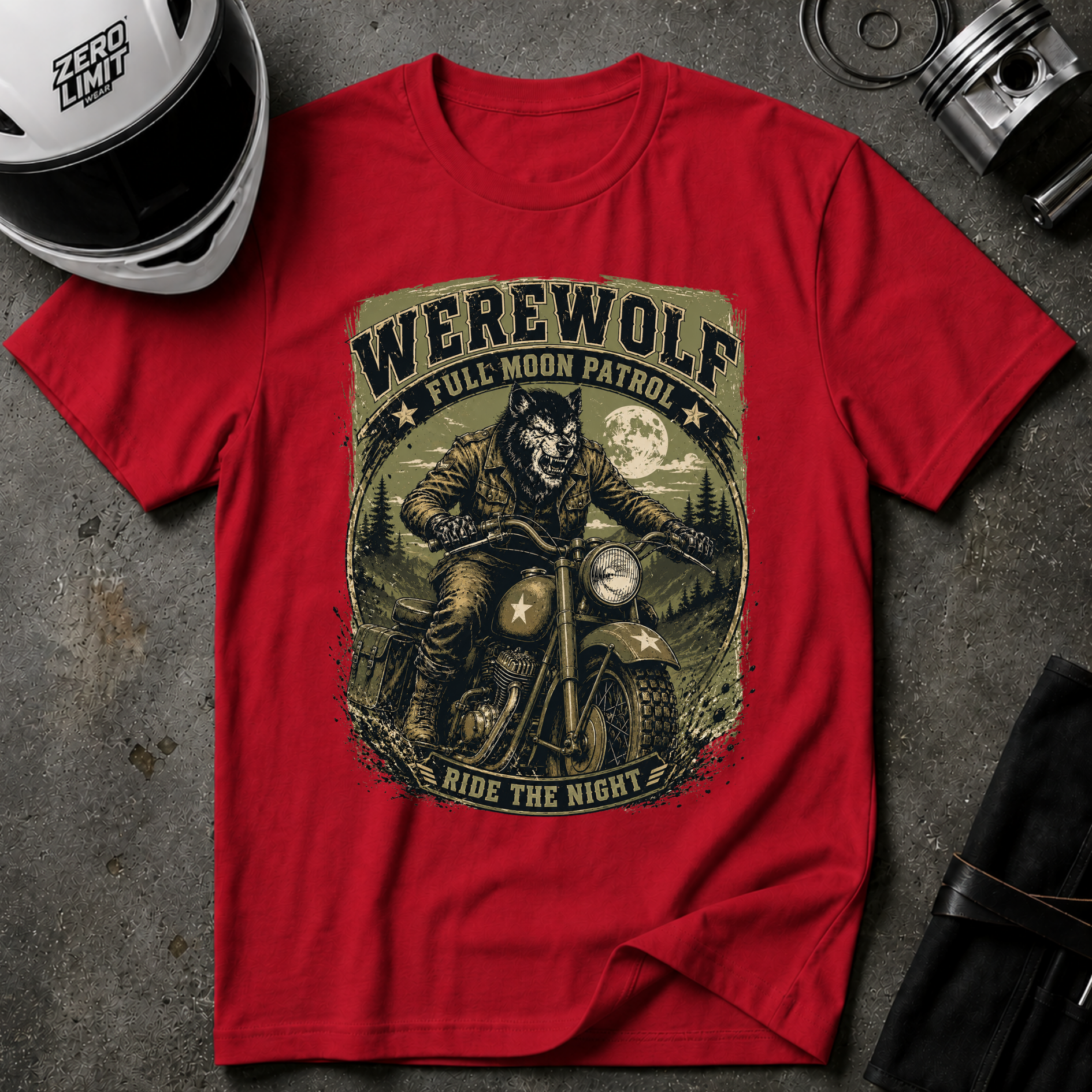 FULL MOON PATROL T-SHIRT