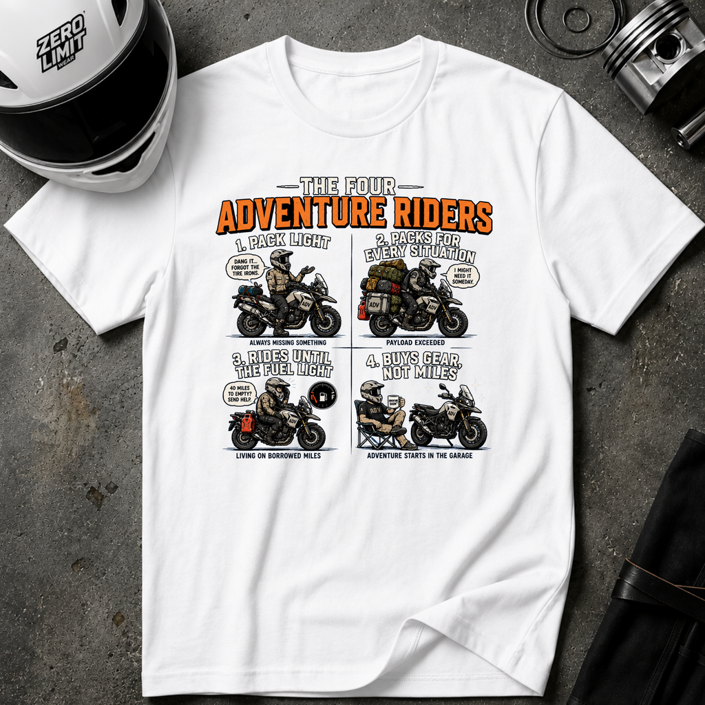 ADV RIDER TYPES T-SHIRT