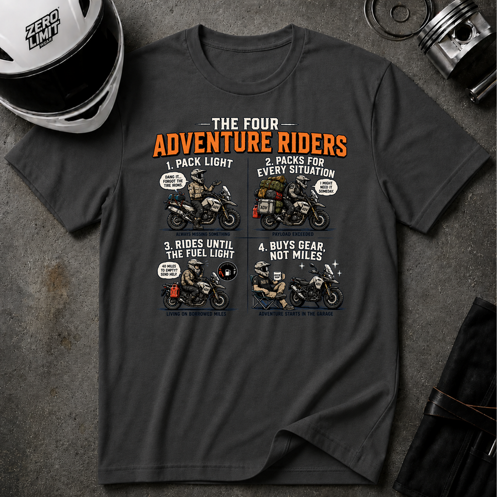 ADV RIDER TYPES T-SHIRT