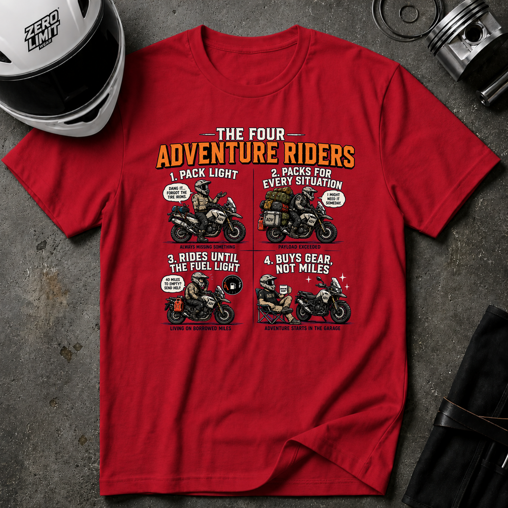 ADV RIDER TYPES T-SHIRT