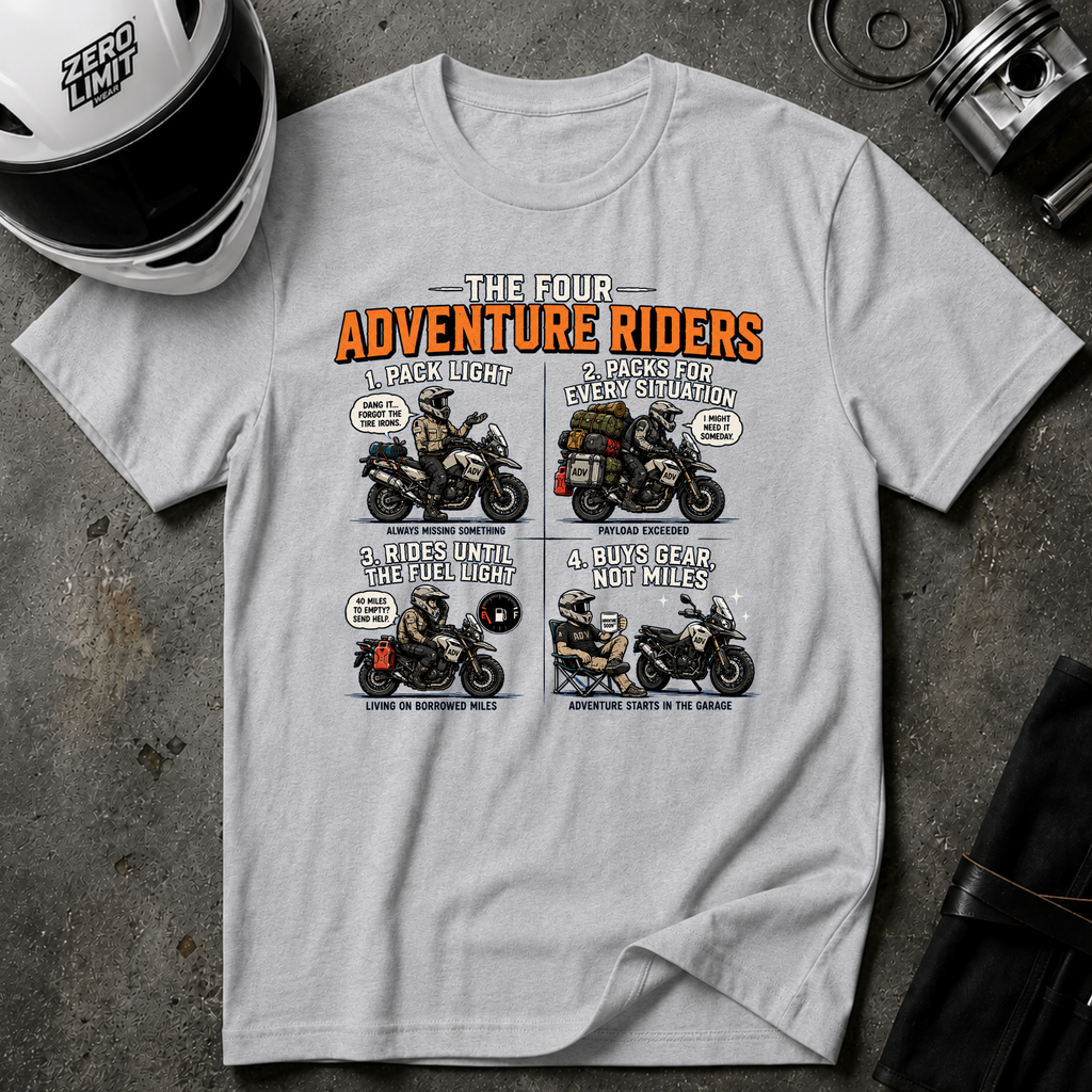 ADV RIDER TYPES T-SHIRT