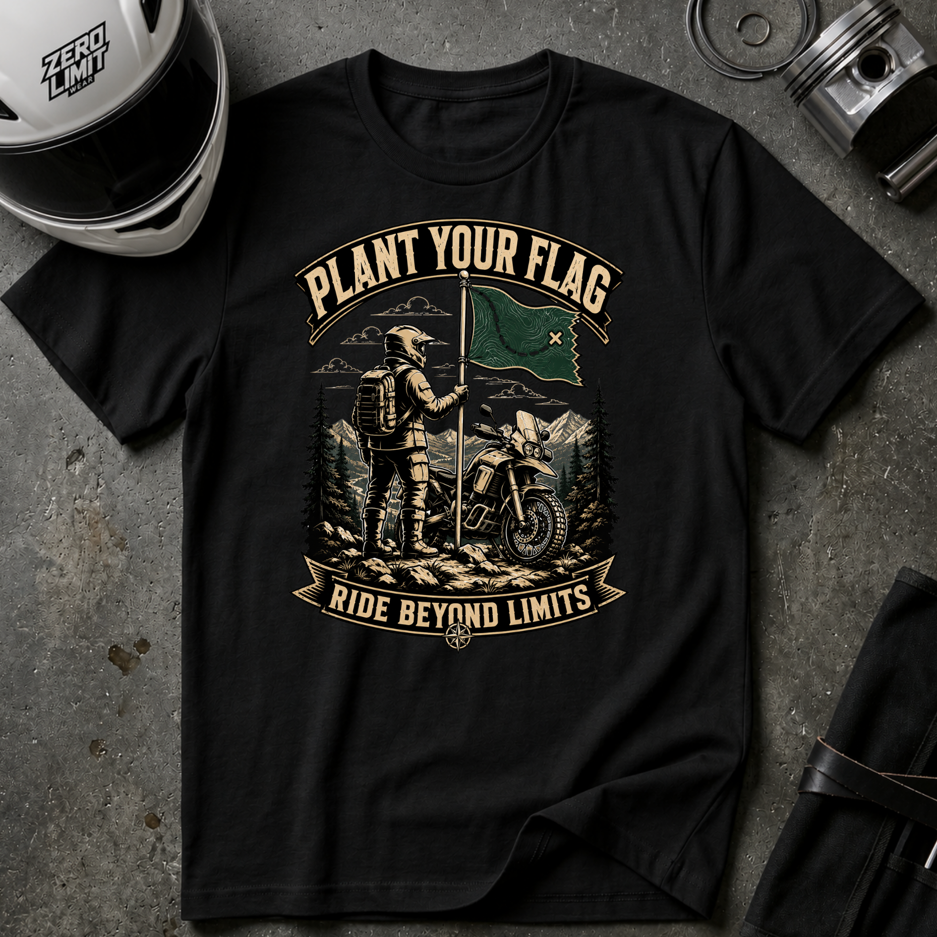 PLANT YOUR FLAG T-SHIRT