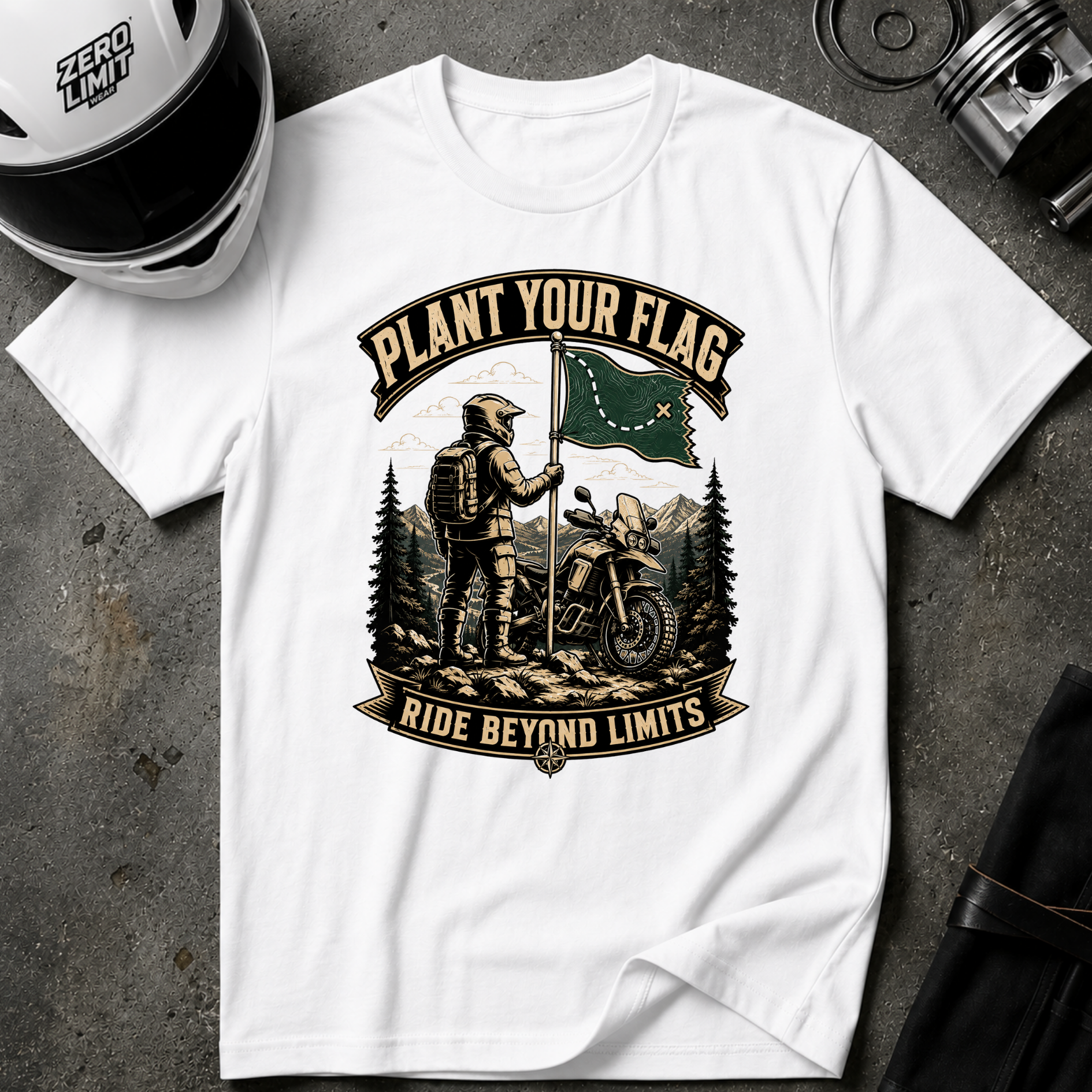 PLANT YOUR FLAG T-SHIRT