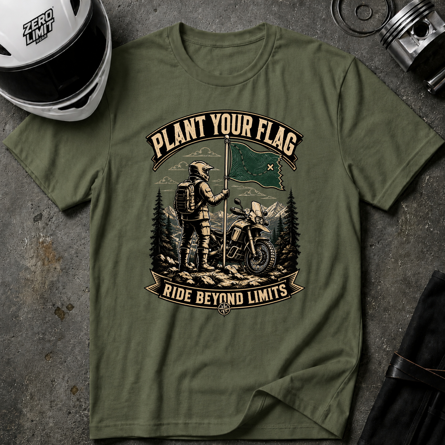PLANT YOUR FLAG T-SHIRT