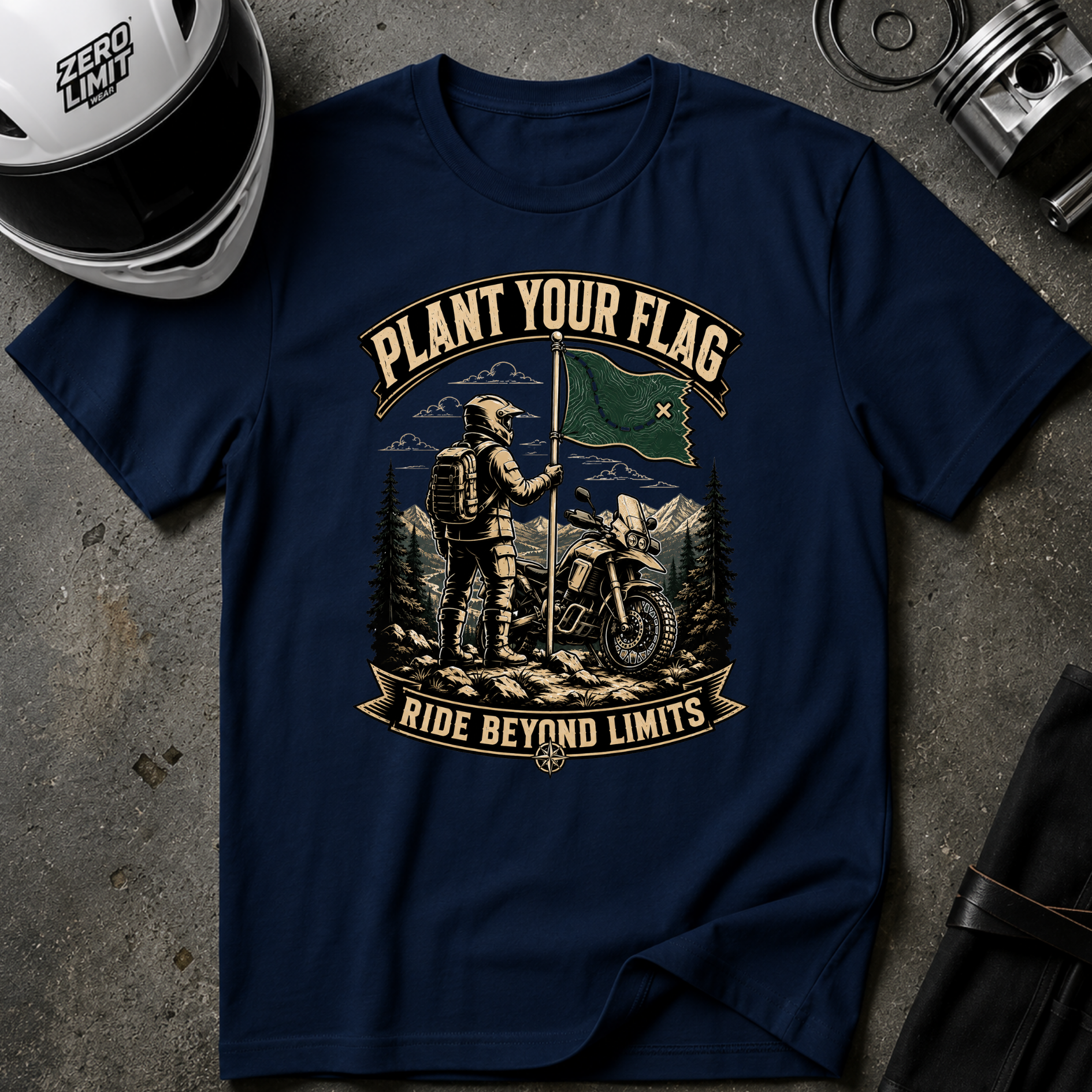 PLANT YOUR FLAG T-SHIRT