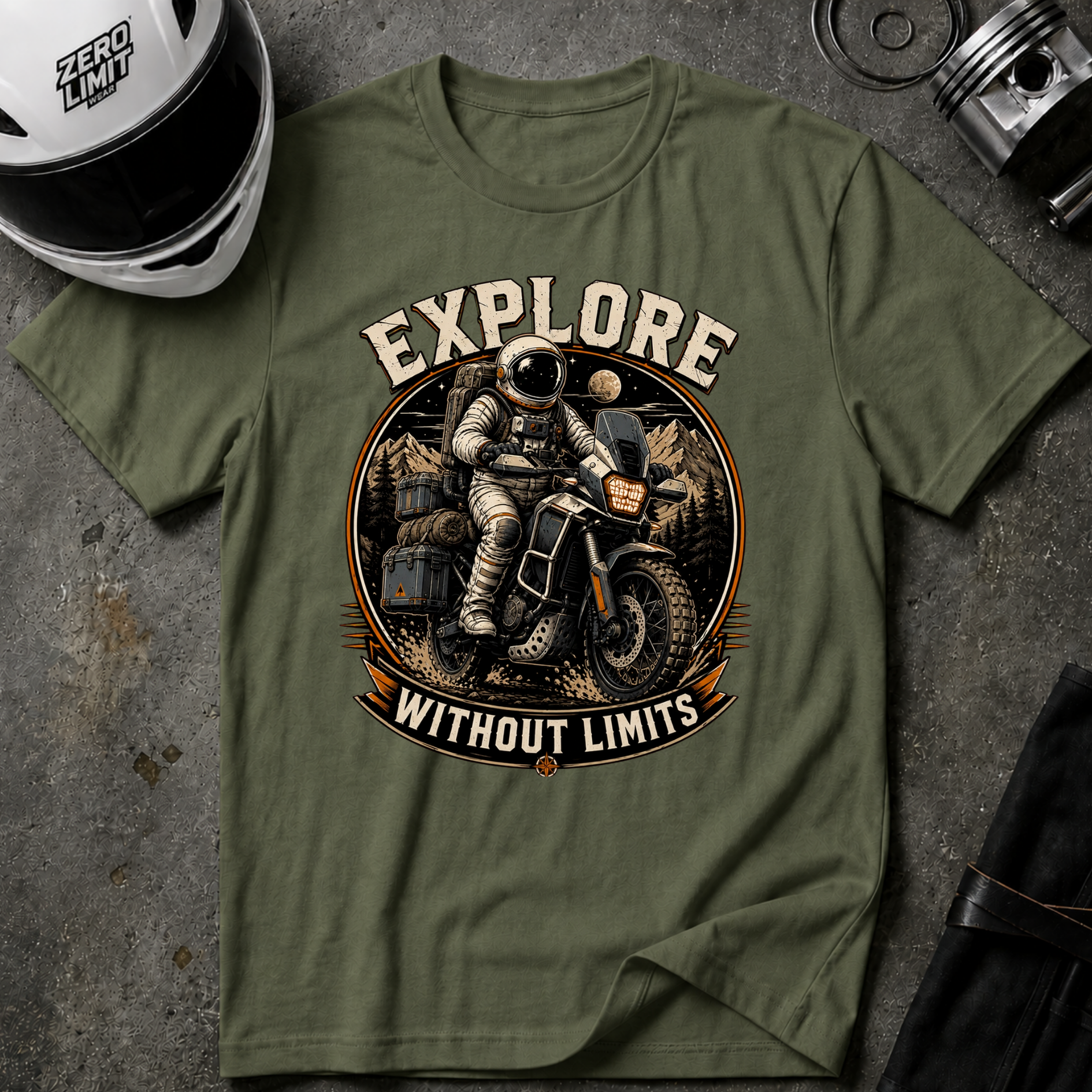EXPLORE WITHOUT LIMITS T-SHIRT
