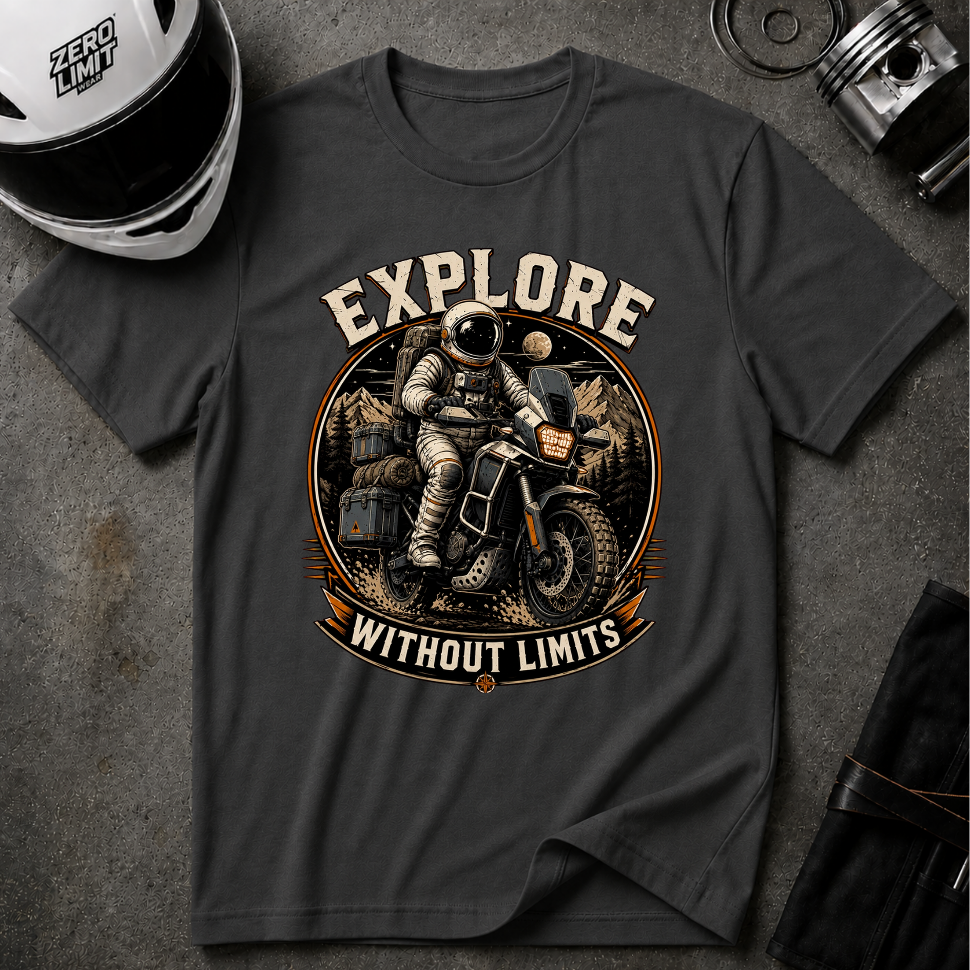 EXPLORE WITHOUT LIMITS T-SHIRT
