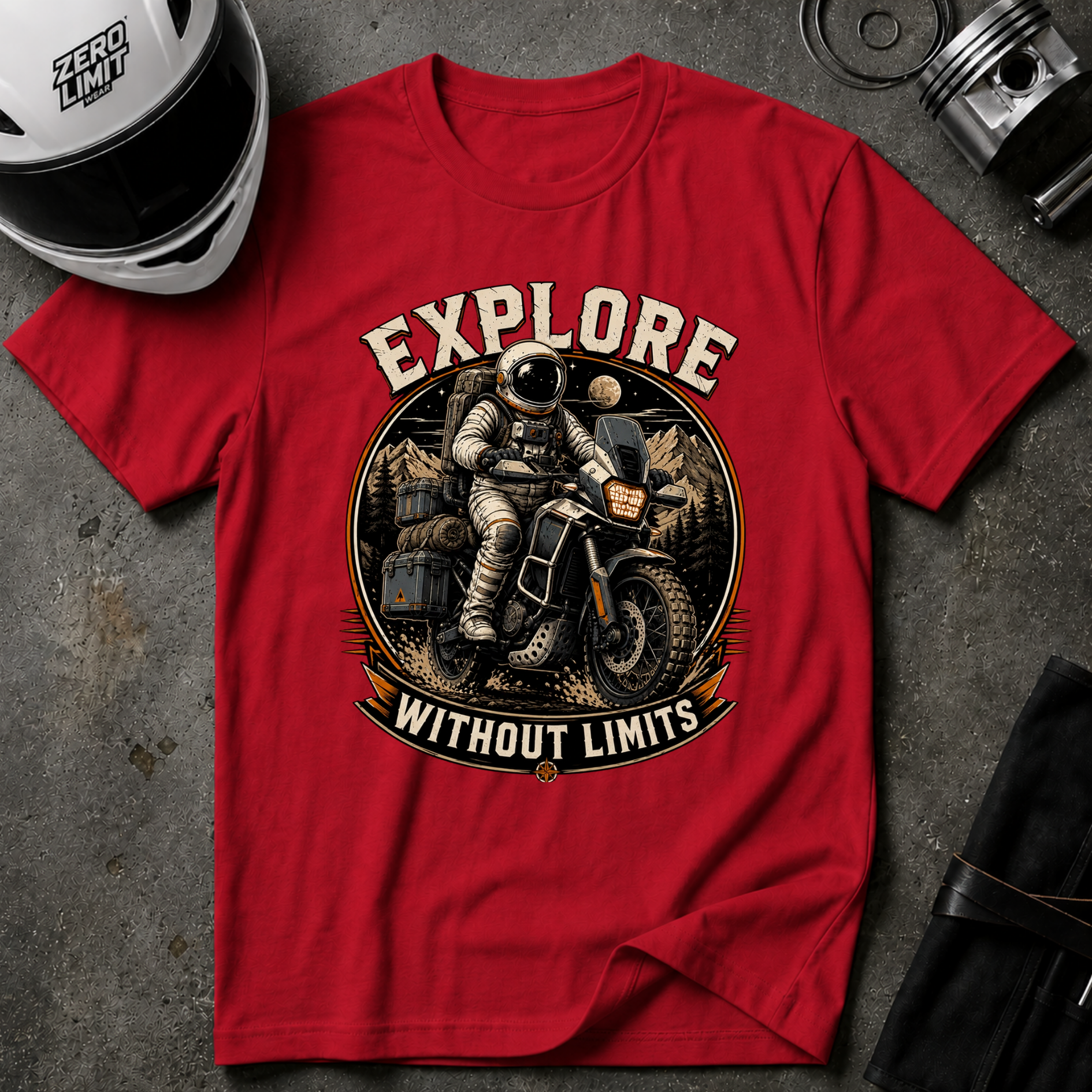 EXPLORE WITHOUT LIMITS T-SHIRT