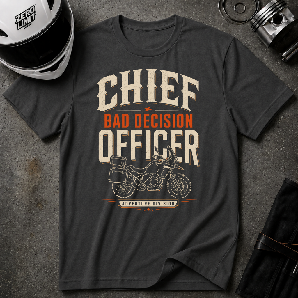 CHIEF BAD DECISION OFFICER T-SHIRT