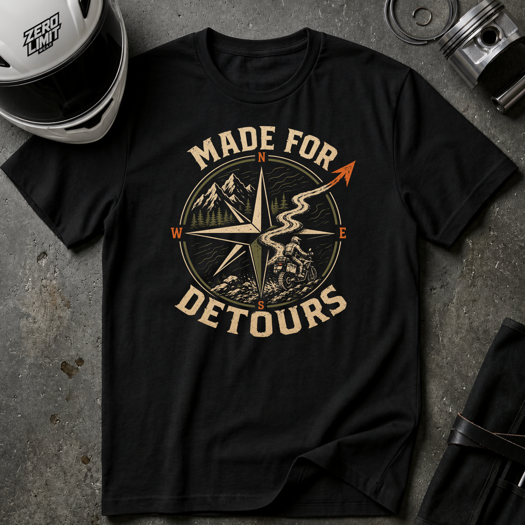 MADE FOR DETOURS T-SHIRT
