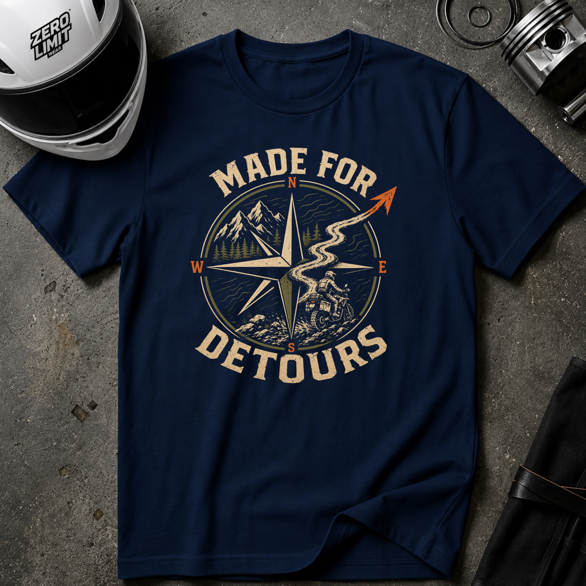 MADE FOR DETOURS T-SHIRT