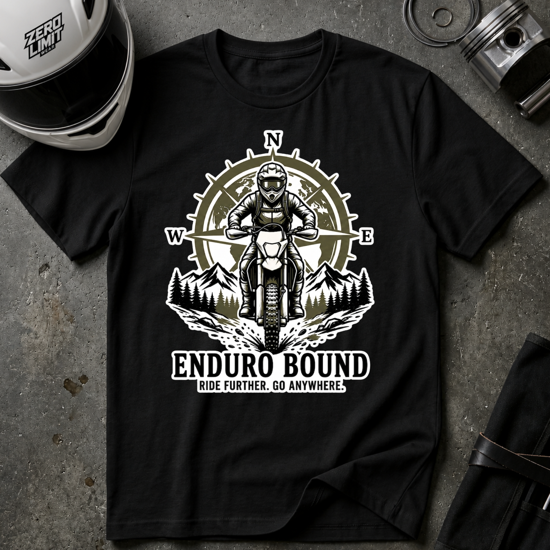 ENDURO BOUND RIDING T-SHIRT