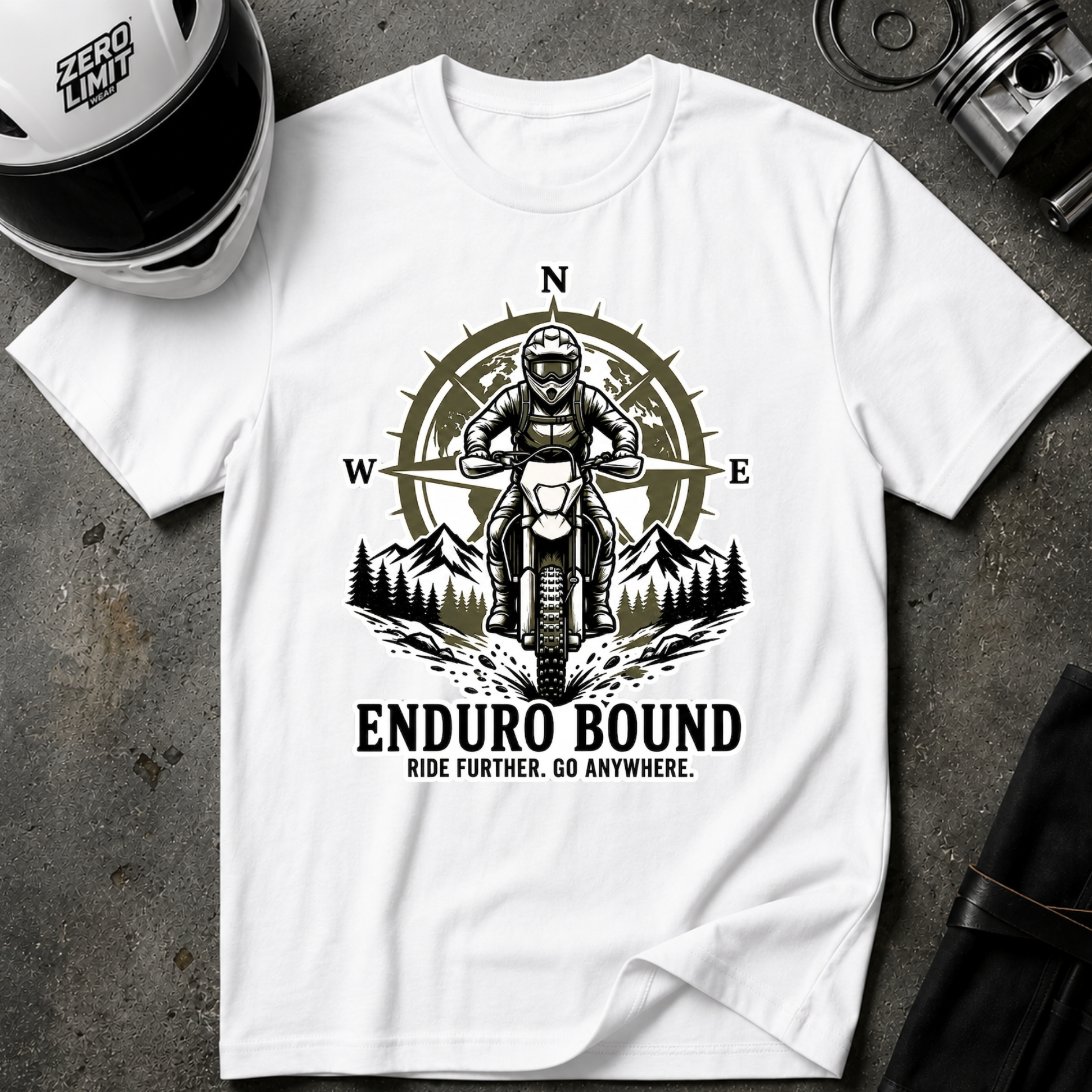 ENDURO BOUND RIDING T-SHIRT