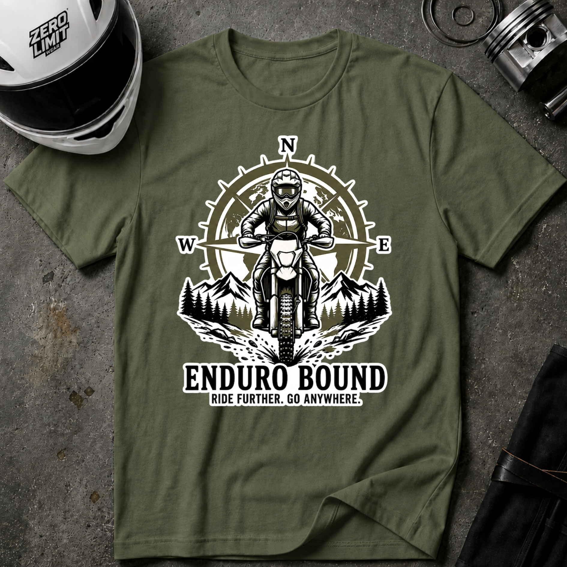 ENDURO BOUND RIDING T-SHIRT