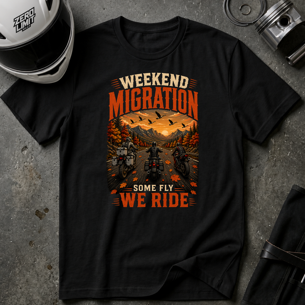 WEEKEND MIGRATION T-SHIRT