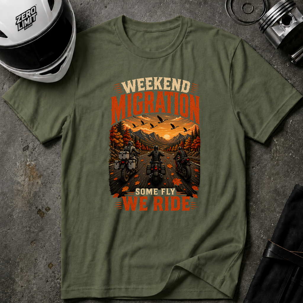 WEEKEND MIGRATION T-SHIRT