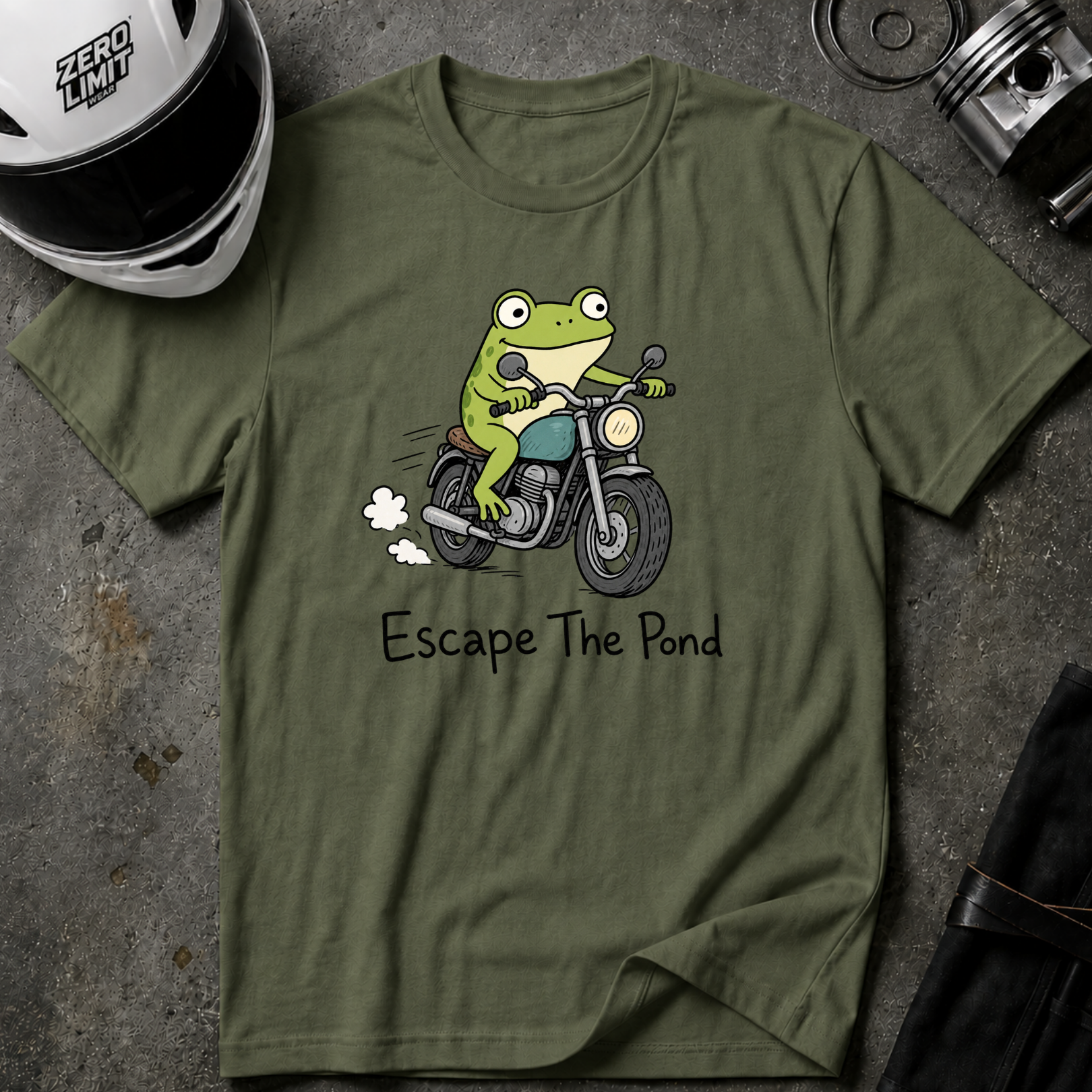 ESCAPE THE POND T-SHIRT