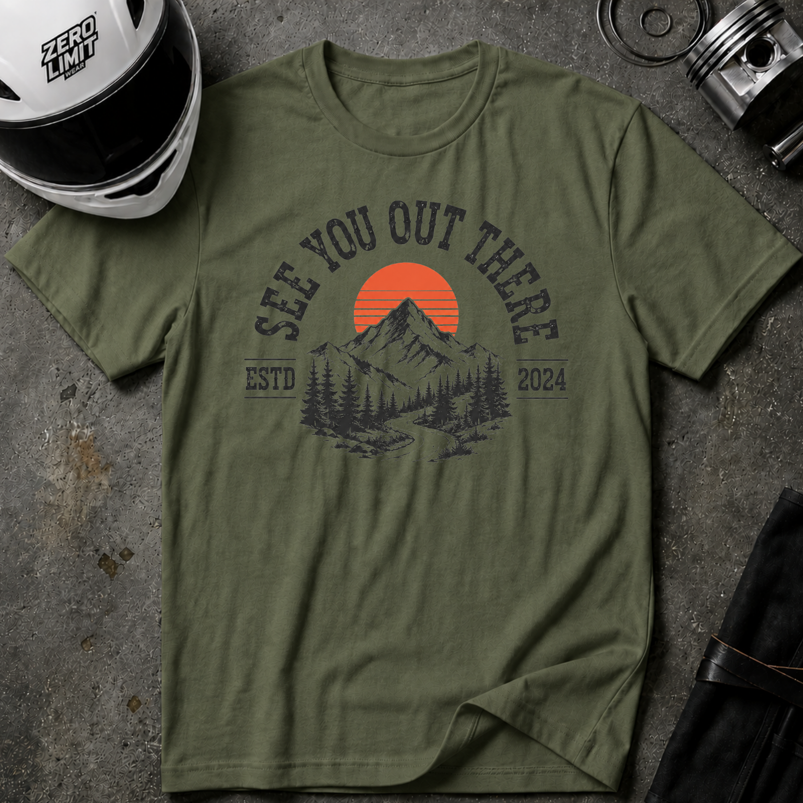 SEE YOU OUT THERE T-SHIRT