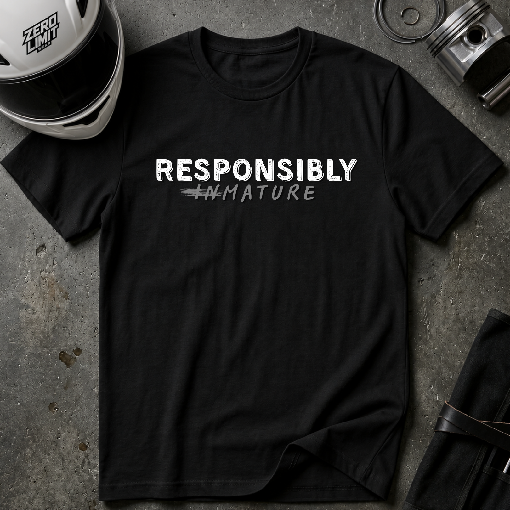 RESPONSIBLY INMATURE T-SHIRT