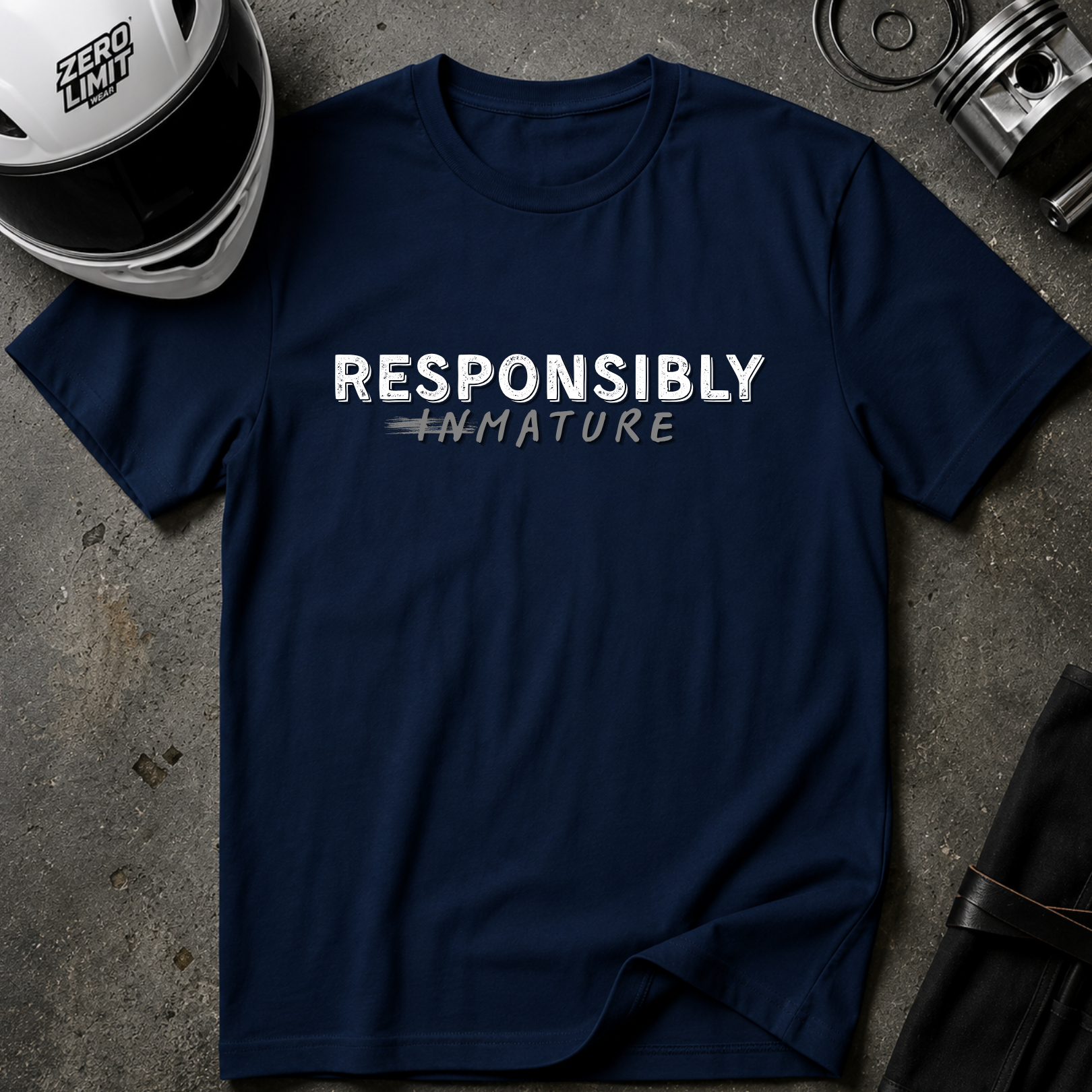 RESPONSIBLY INMATURE T-SHIRT