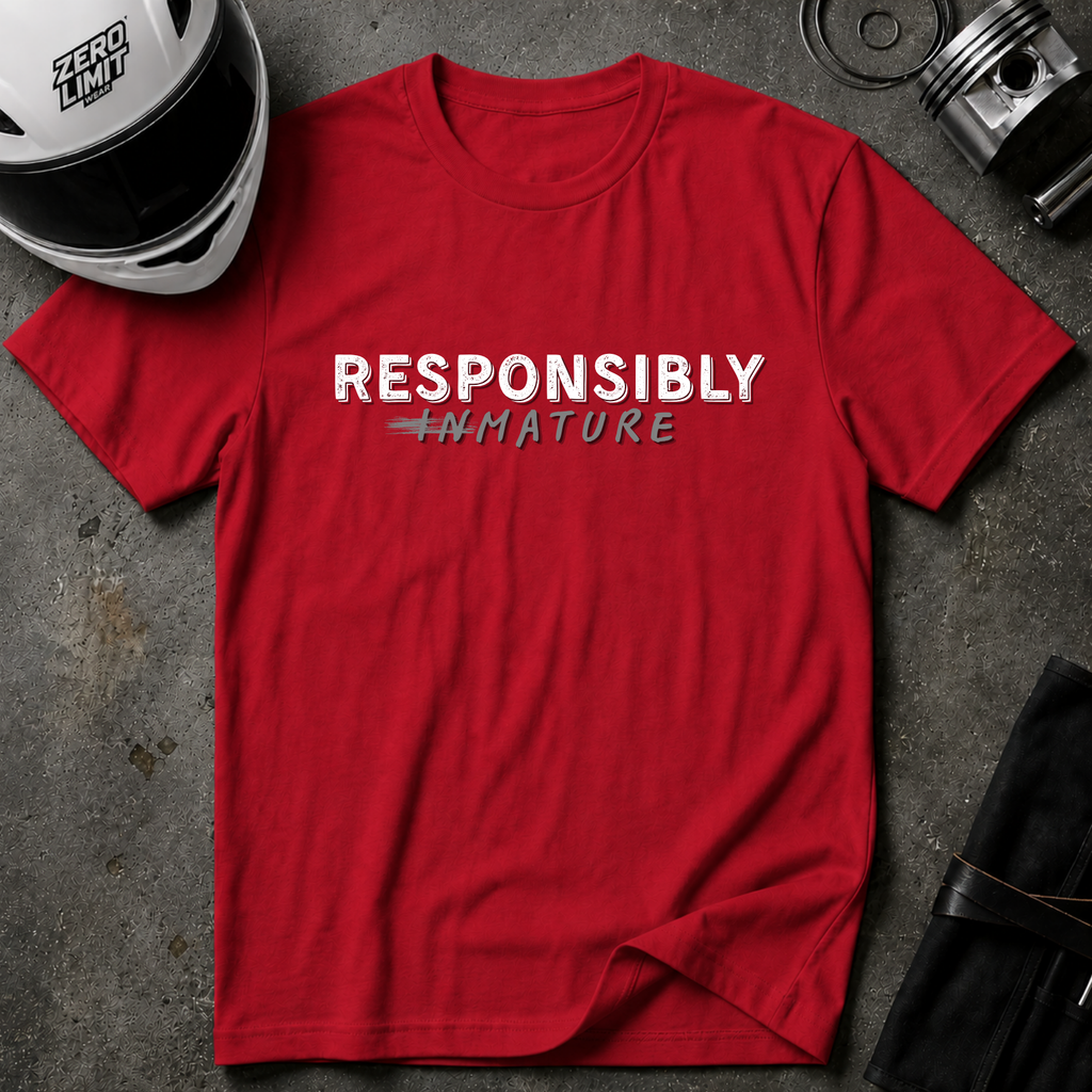 RESPONSIBLY INMATURE T-SHIRT