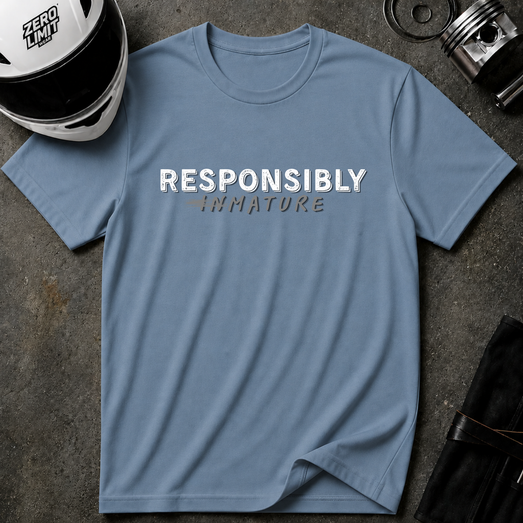 RESPONSIBLY INMATURE T-SHIRT