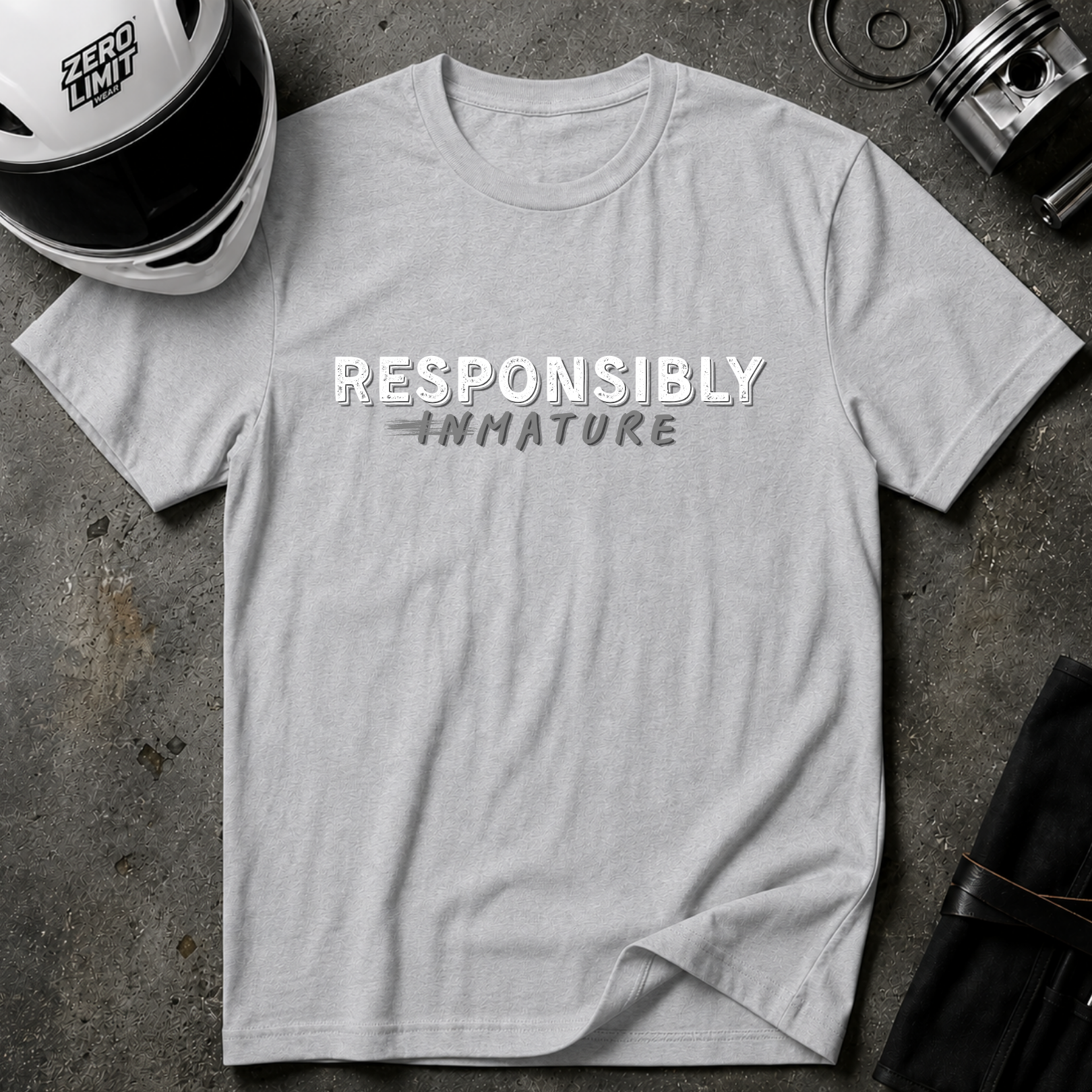 RESPONSIBLY INMATURE T-SHIRT