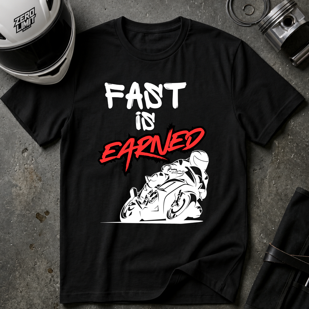 FAST IS EARNED T-SHIRT