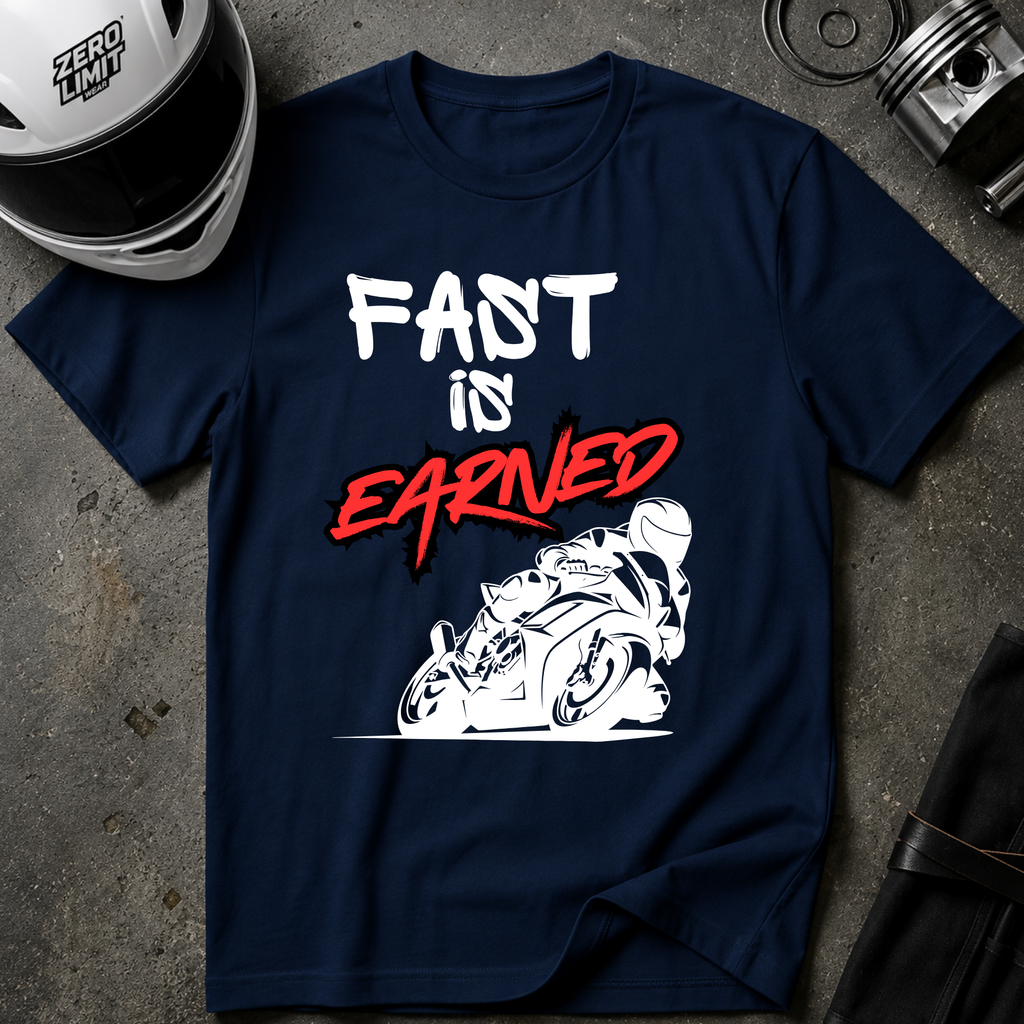 FAST IS EARNED T-SHIRT