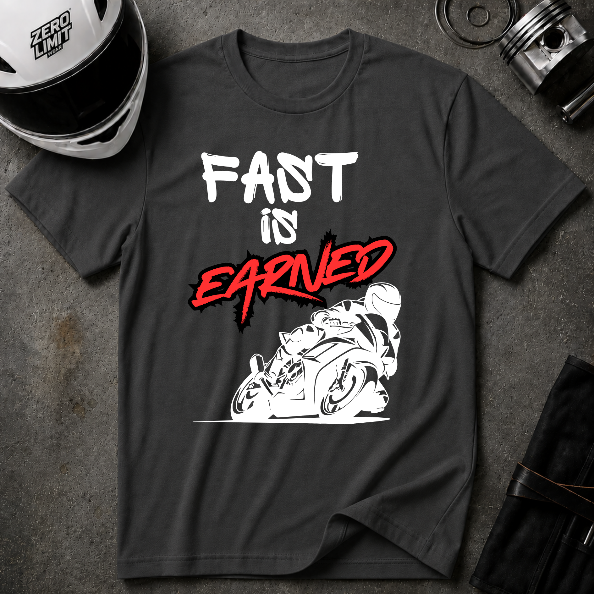 FAST IS EARNED T-SHIRT