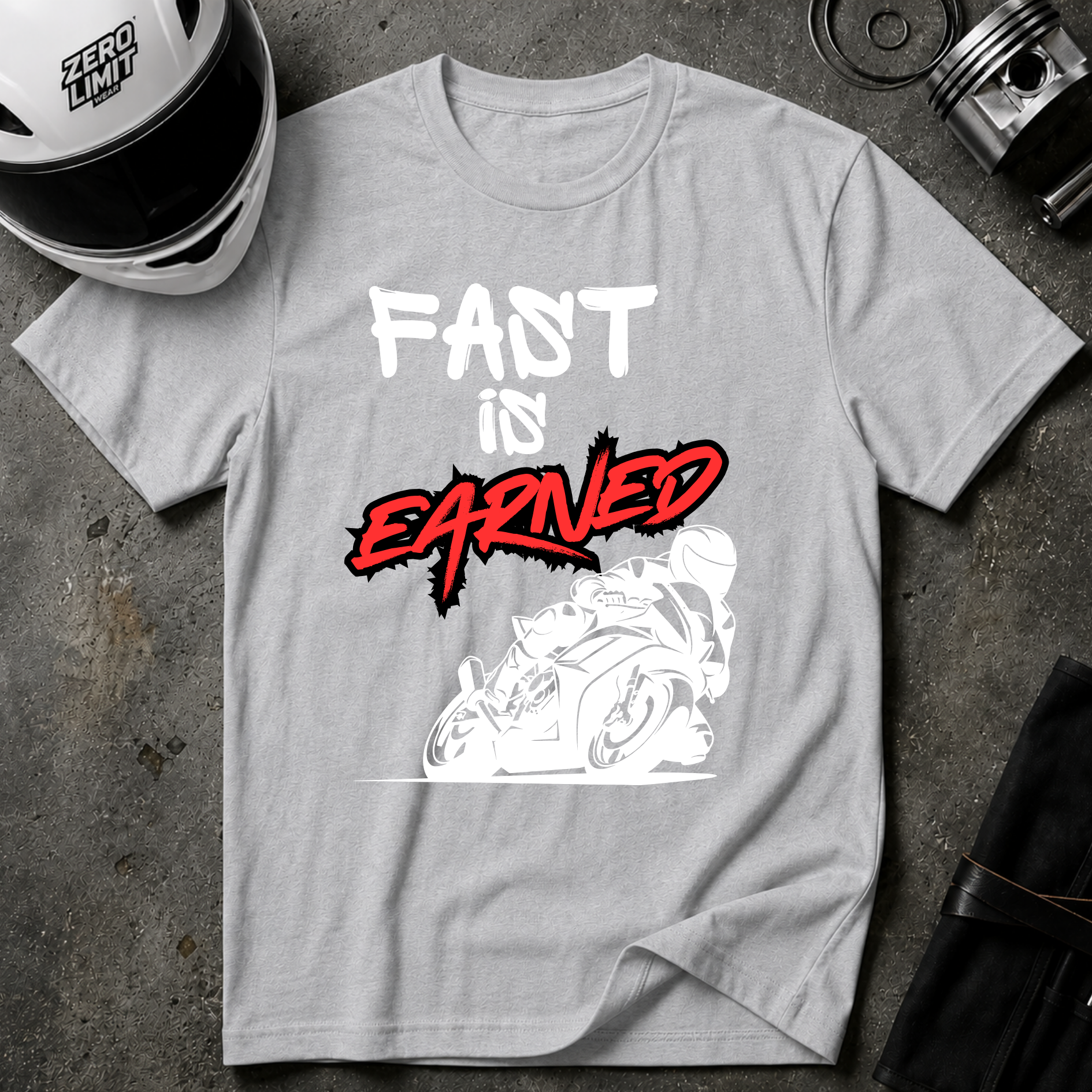 FAST IS EARNED T-SHIRT