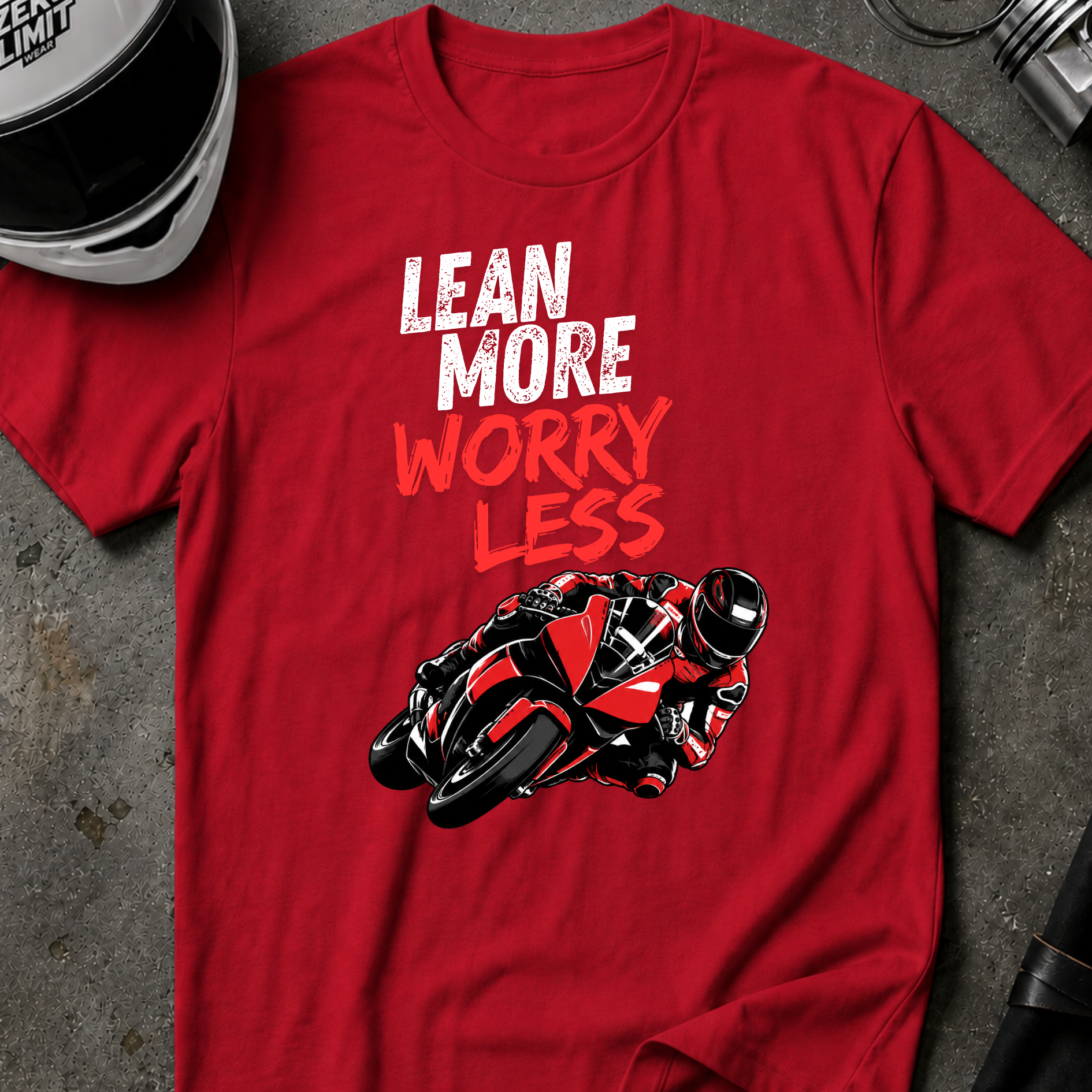 LEAN MORE WORRY LESS T-SHIRT