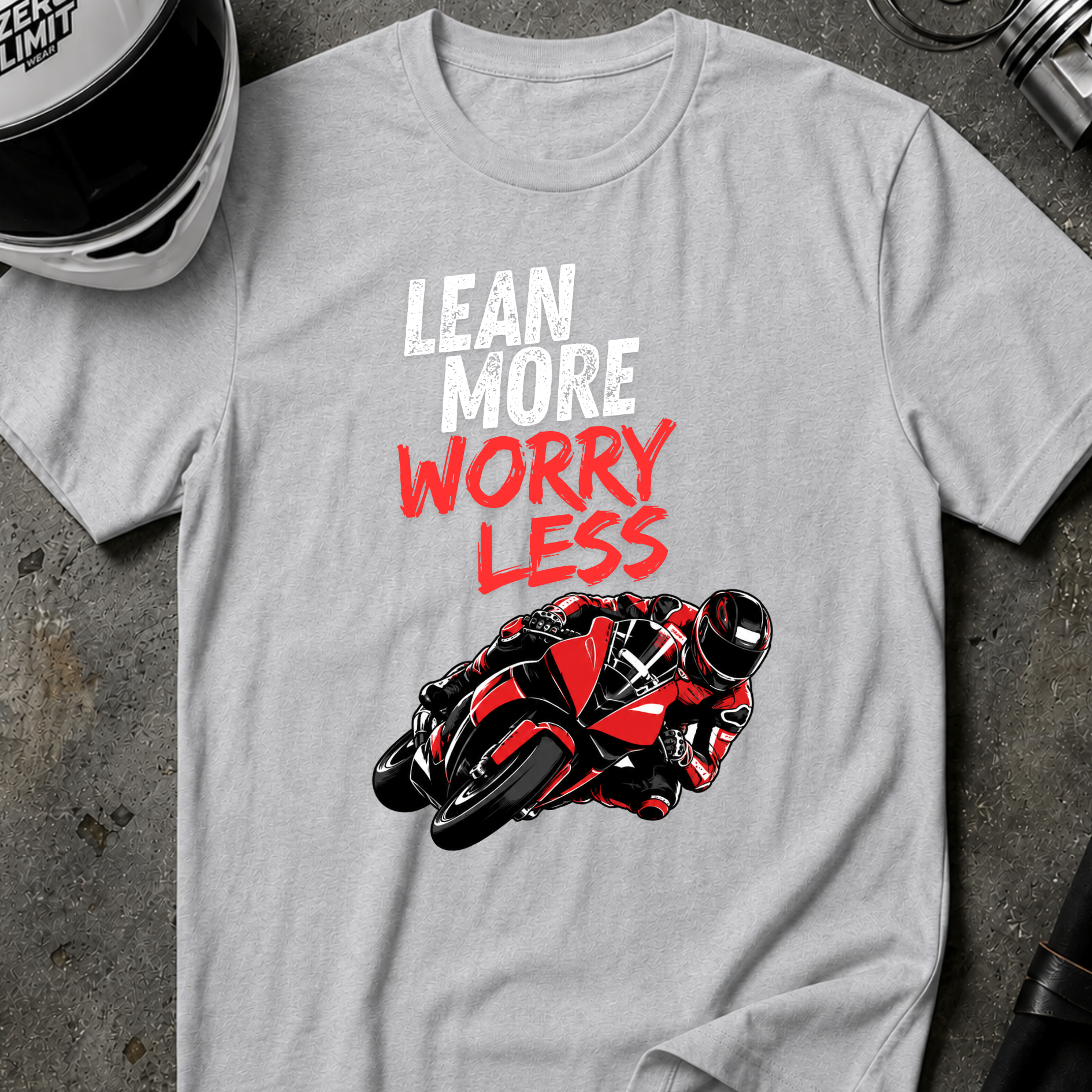 LEAN MORE WORRY LESS T-SHIRT