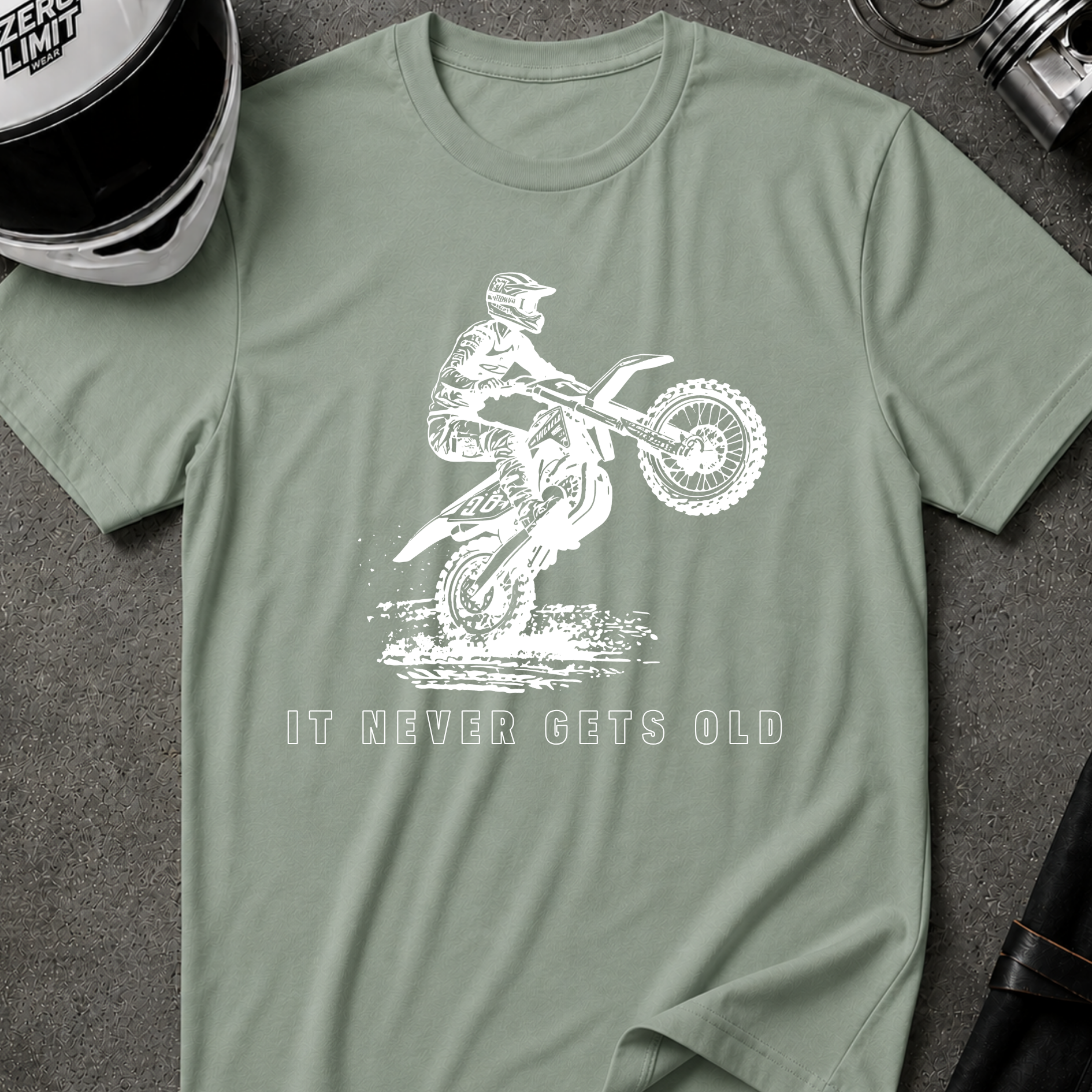 NEVER GETS OLD T-SHIRT