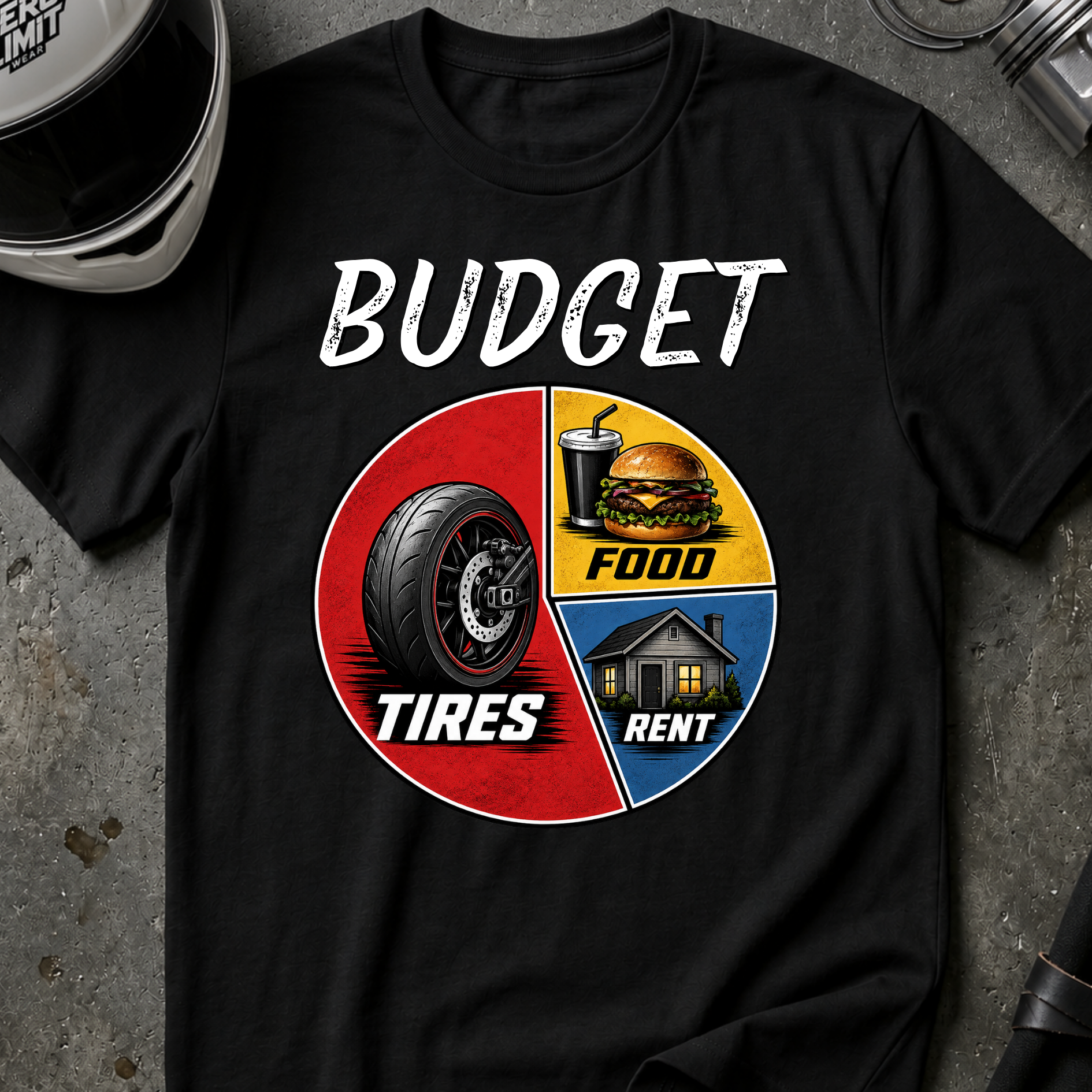 TRACK BUDGET T-SHIRT