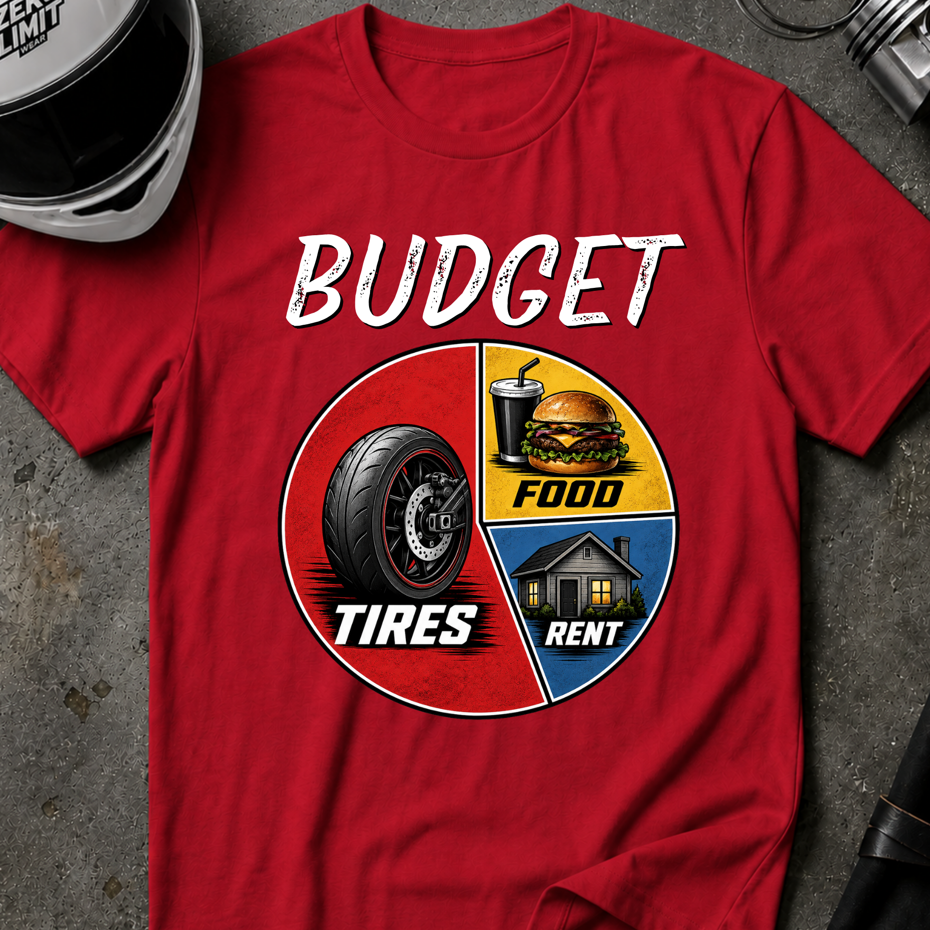 TRACK BUDGET T-SHIRT