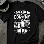 DOG AND MY BIKE T-SHIRT