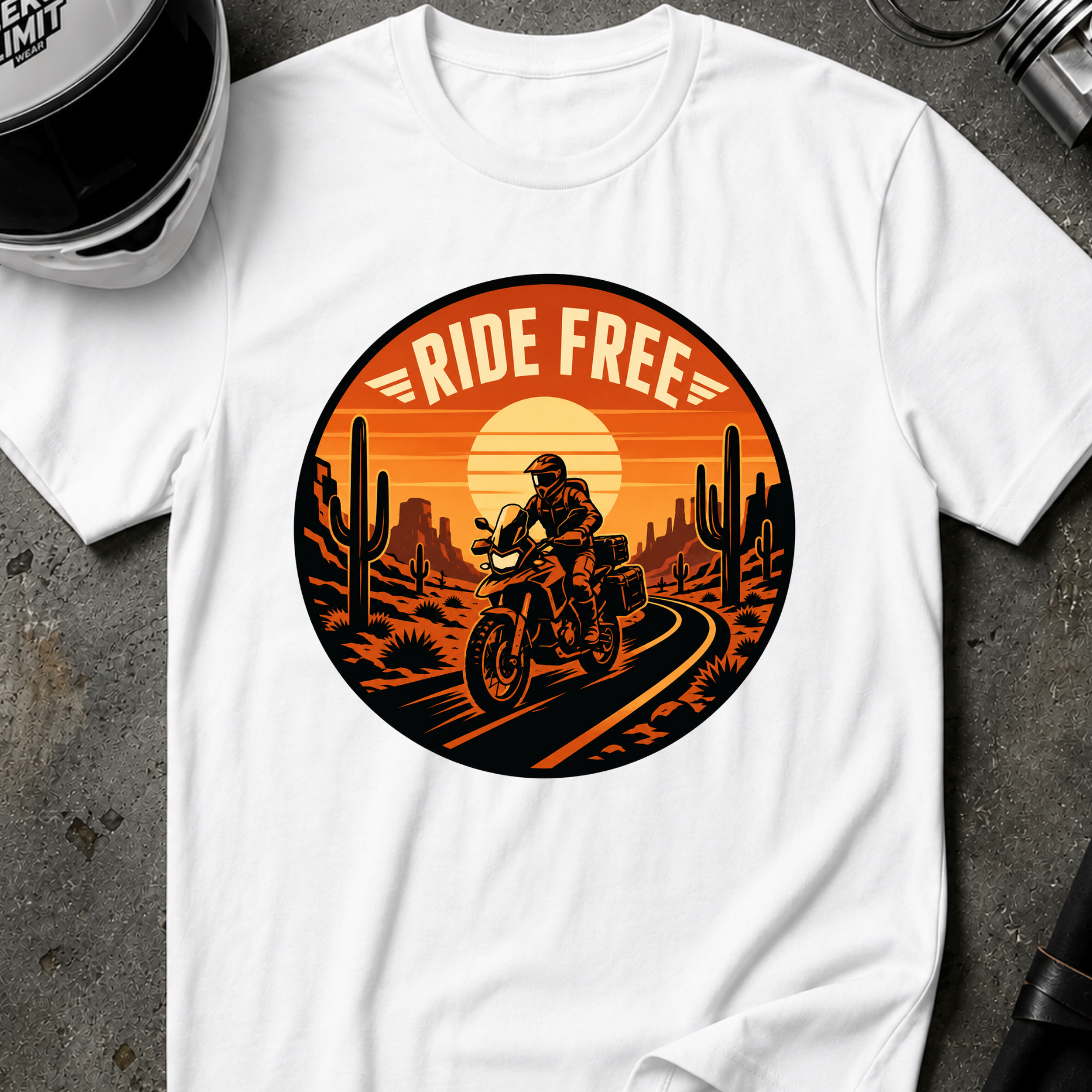 RIDE FREE T-SHIRT
