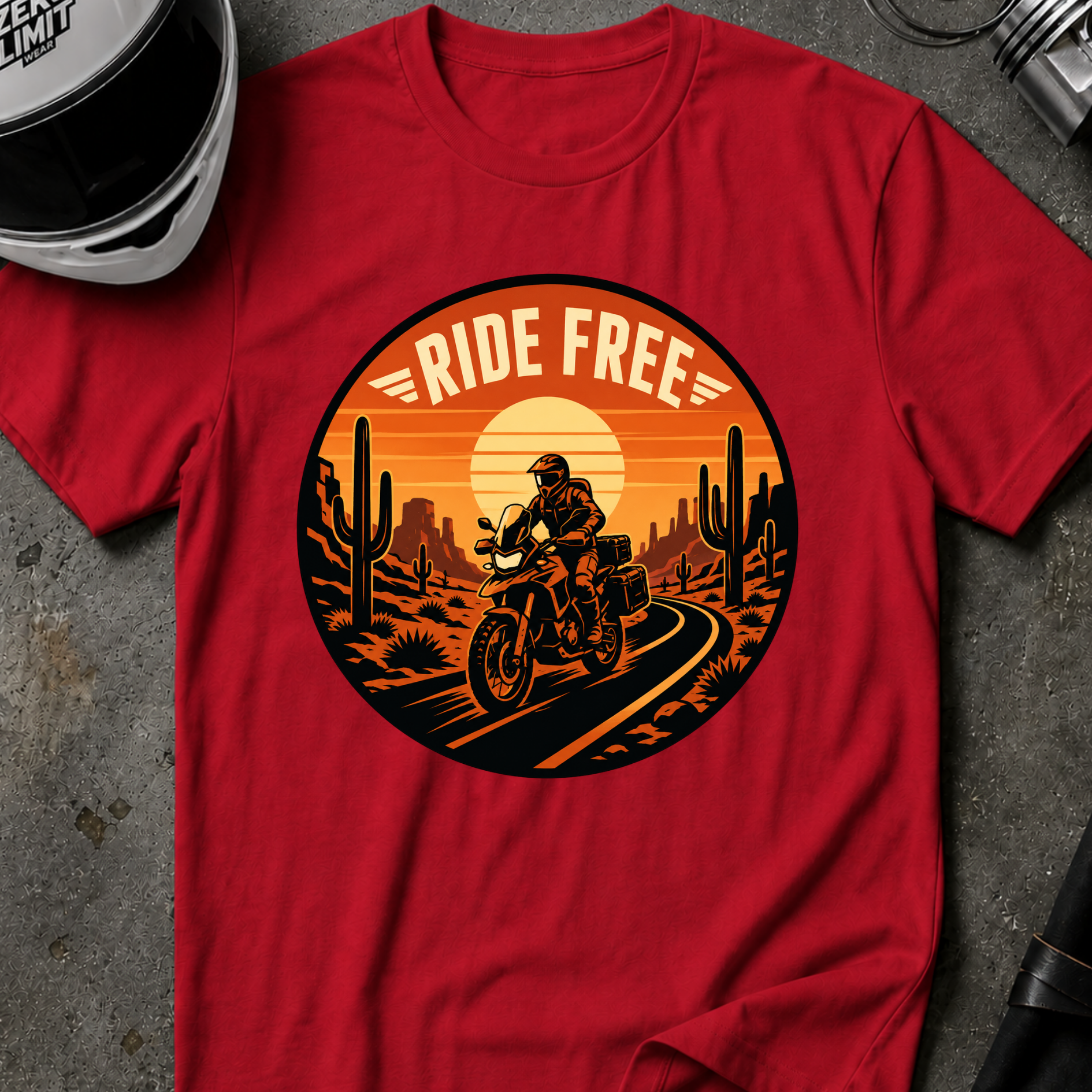 RIDE FREE T-SHIRT