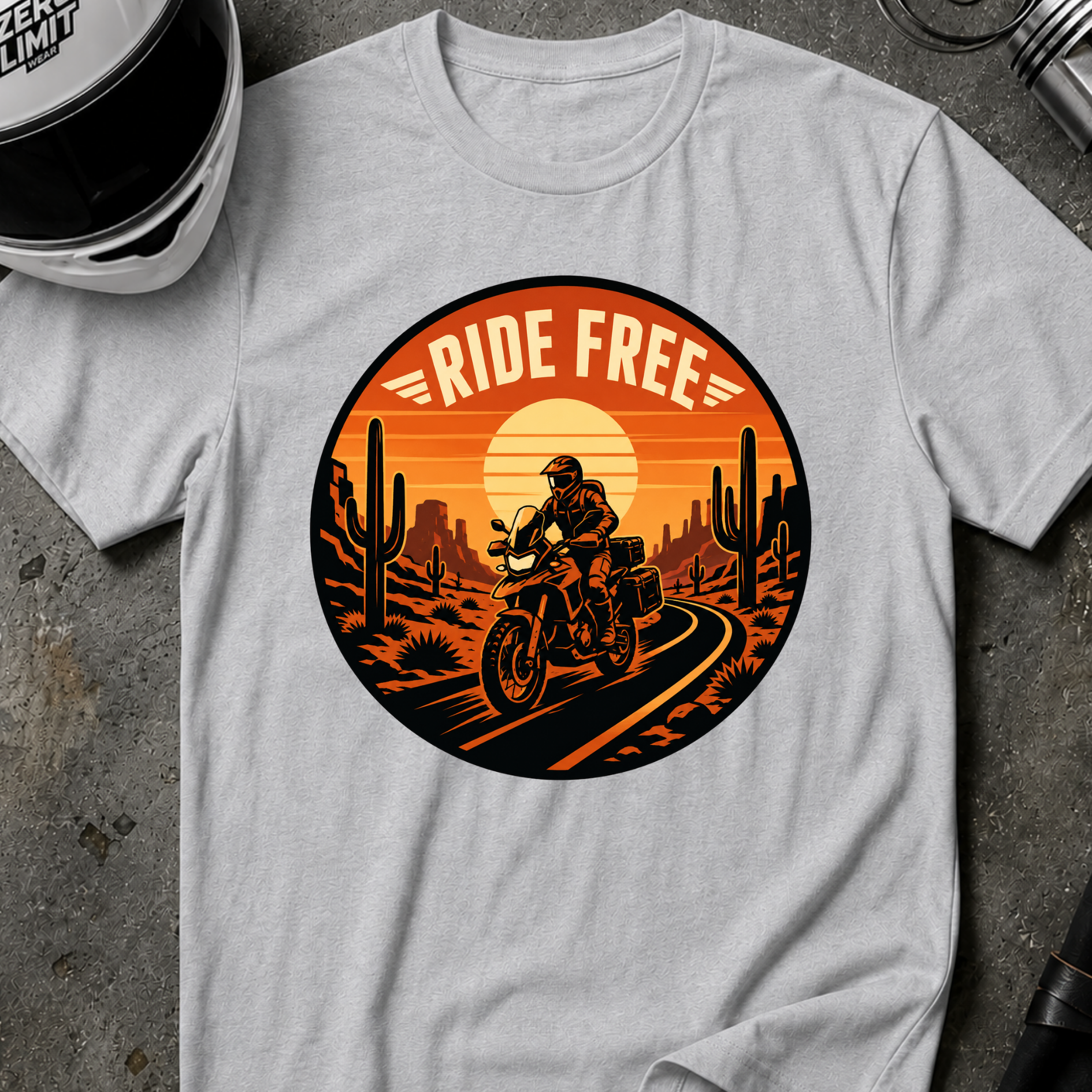 RIDE FREE T-SHIRT