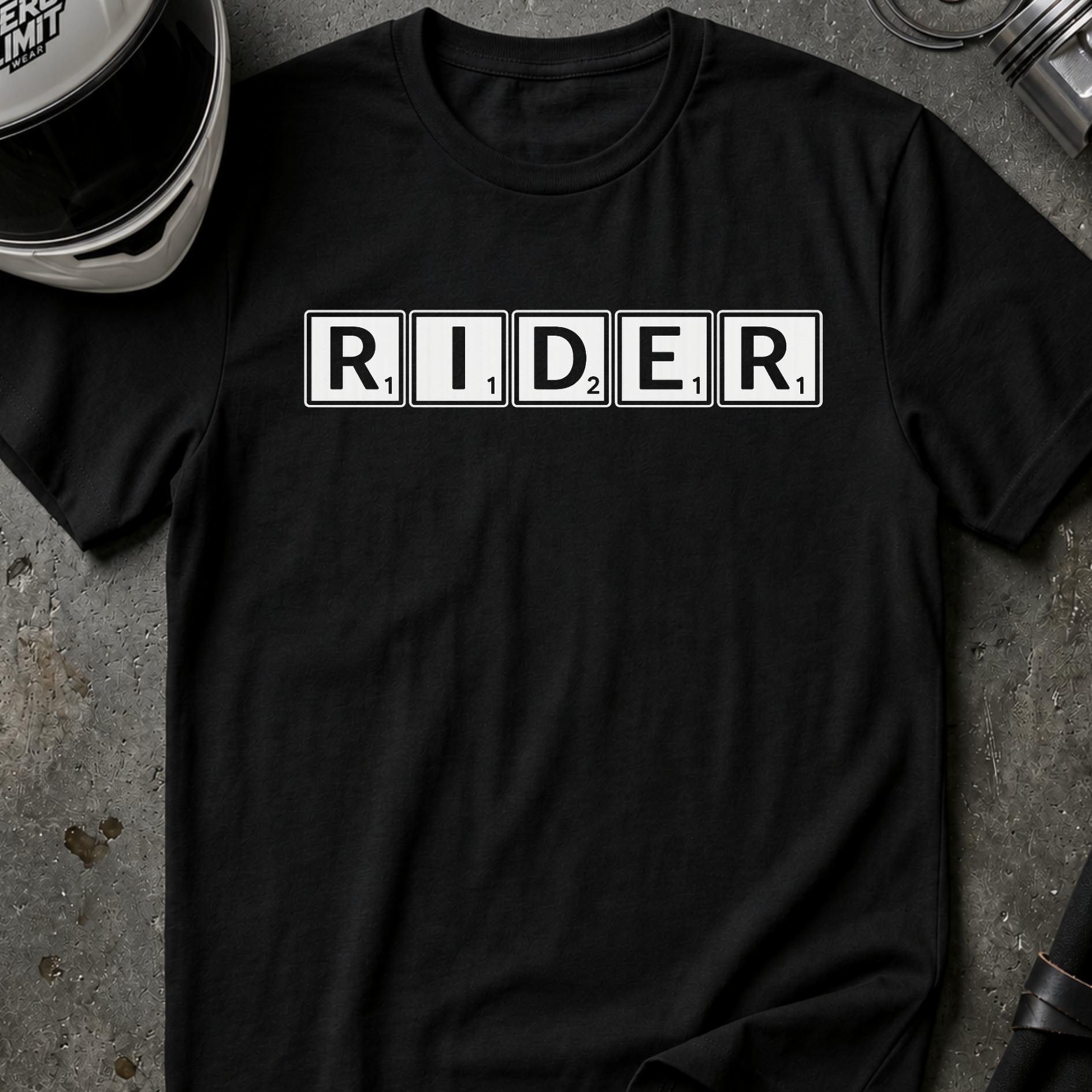 RIDER SCRAMBLE T-SHIRT