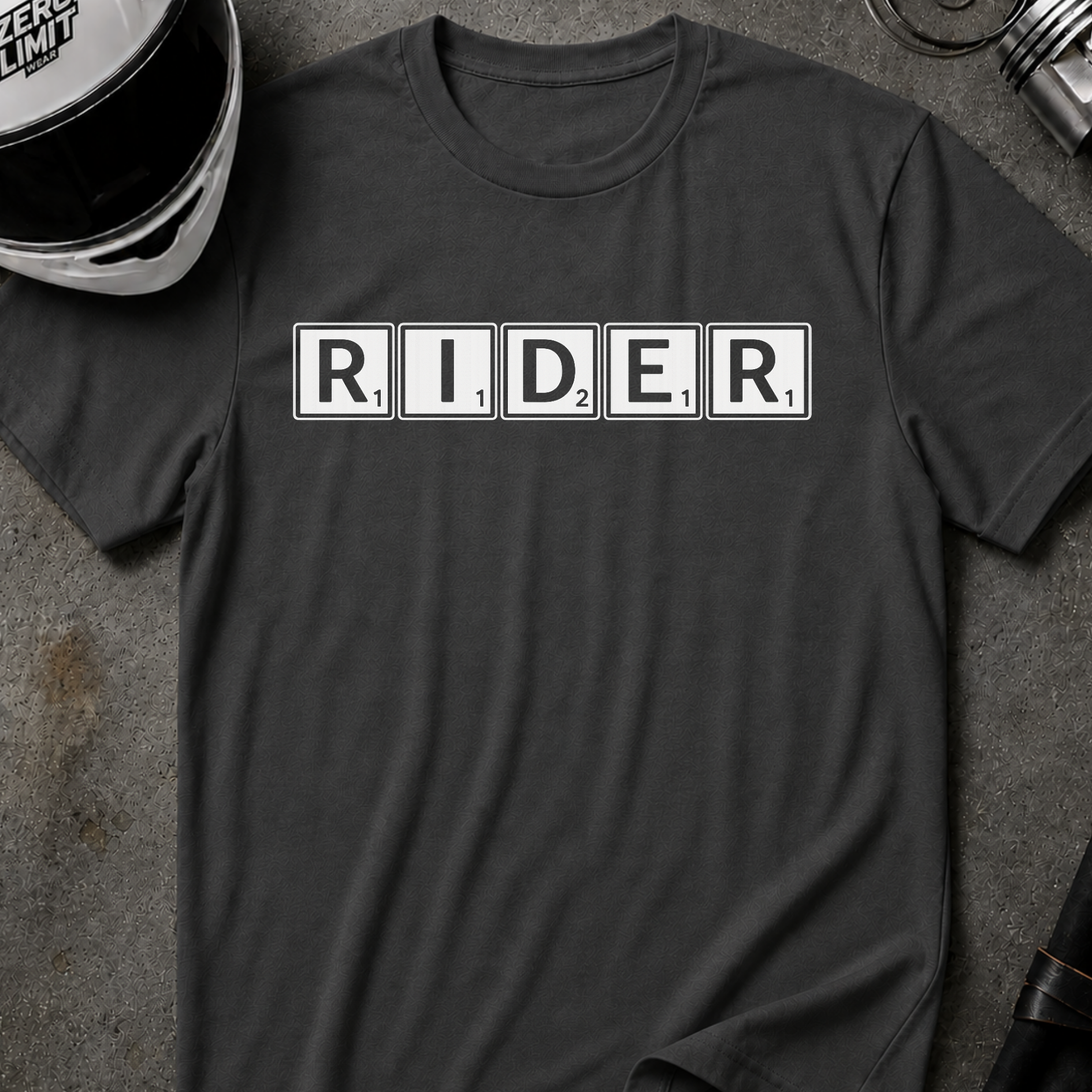 RIDER SCRAMBLE T-SHIRT