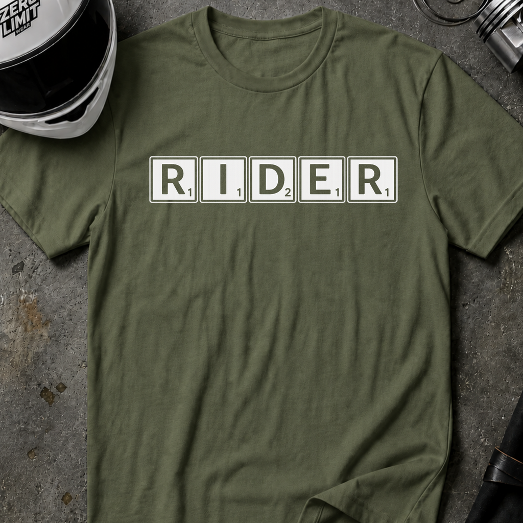 RIDER SCRAMBLE T-SHIRT