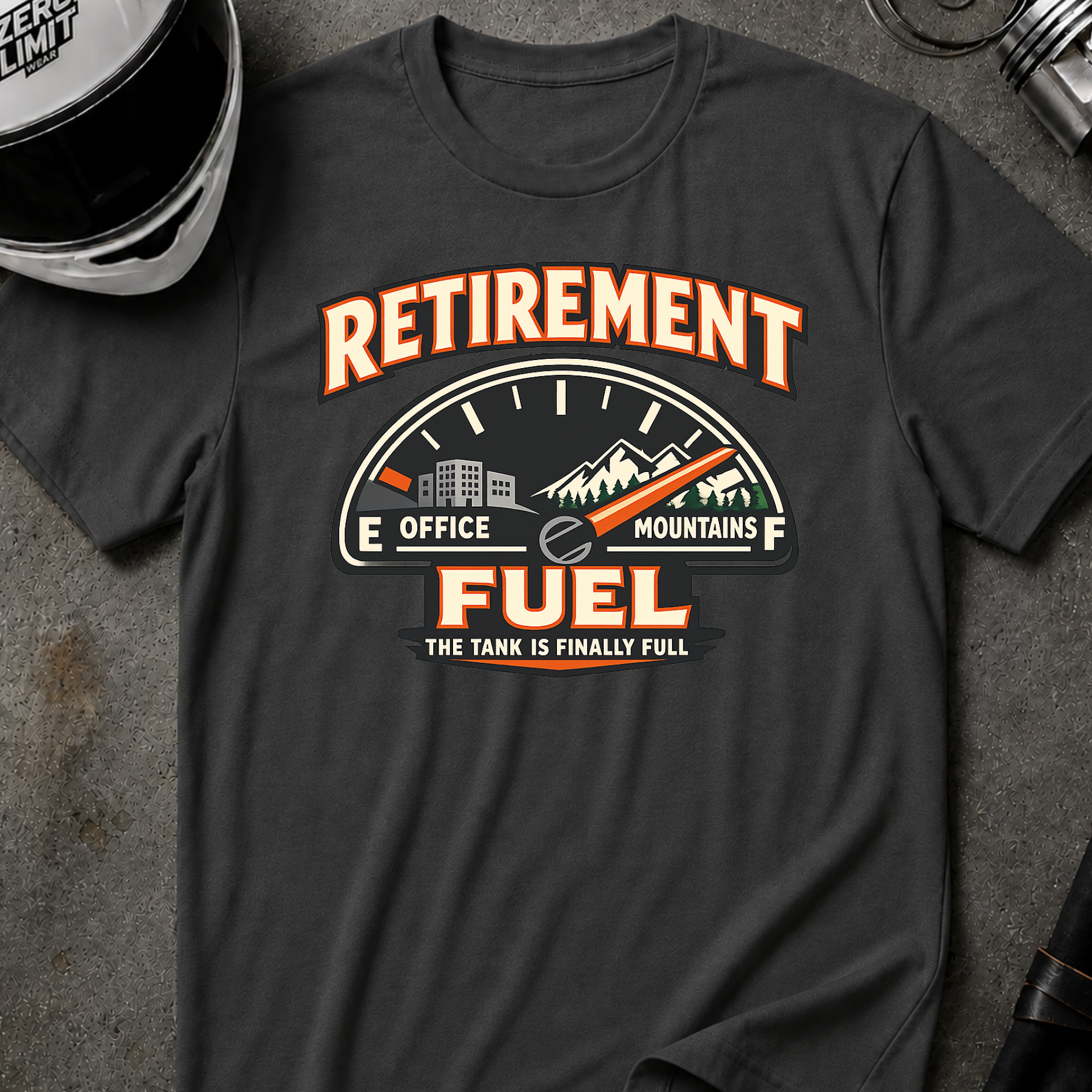 RETIREMENT FUEL T-SHIRT