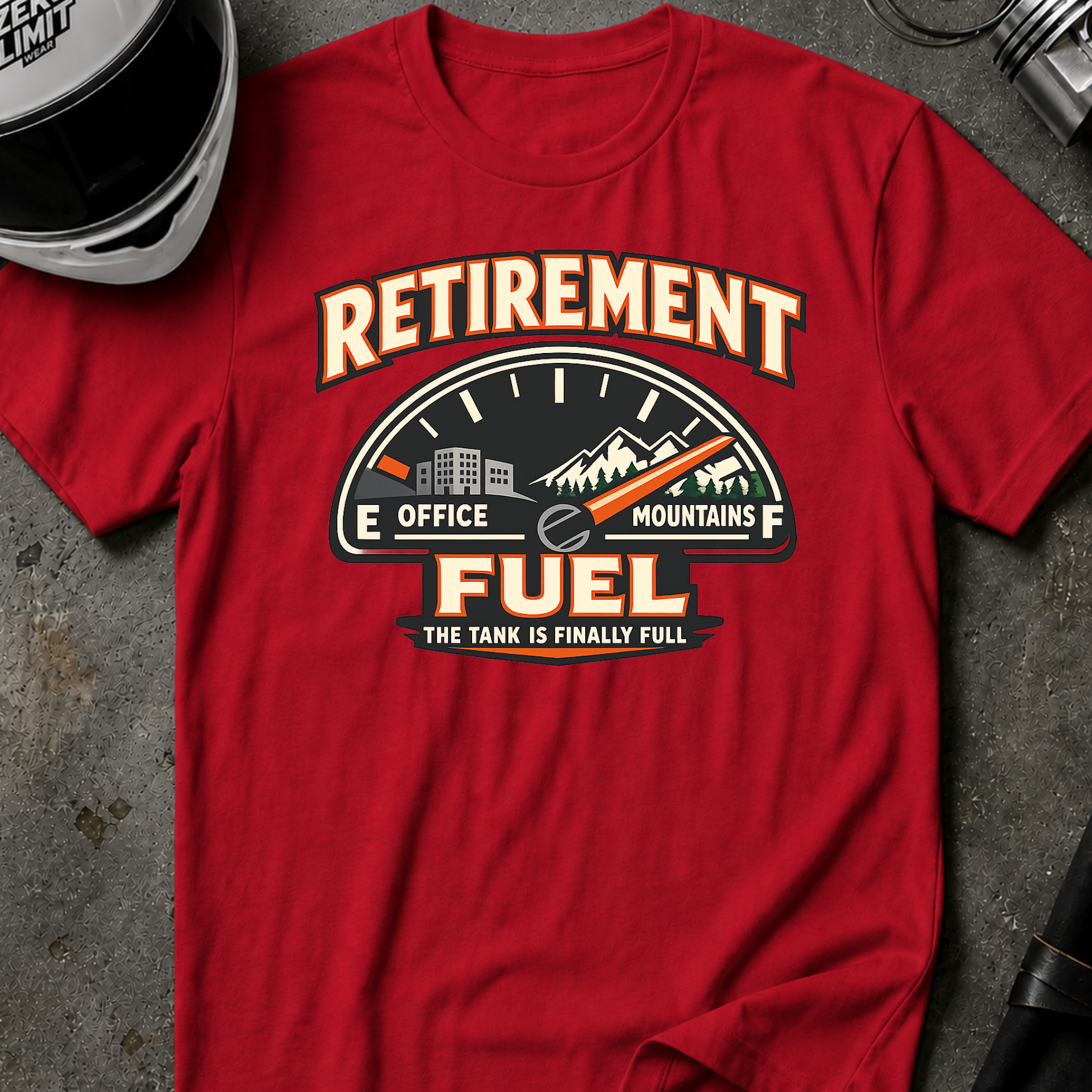 RETIREMENT FUEL T-SHIRT