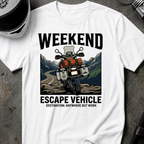 WEEKEND ESCAPE VEHICLE T-SHIRT