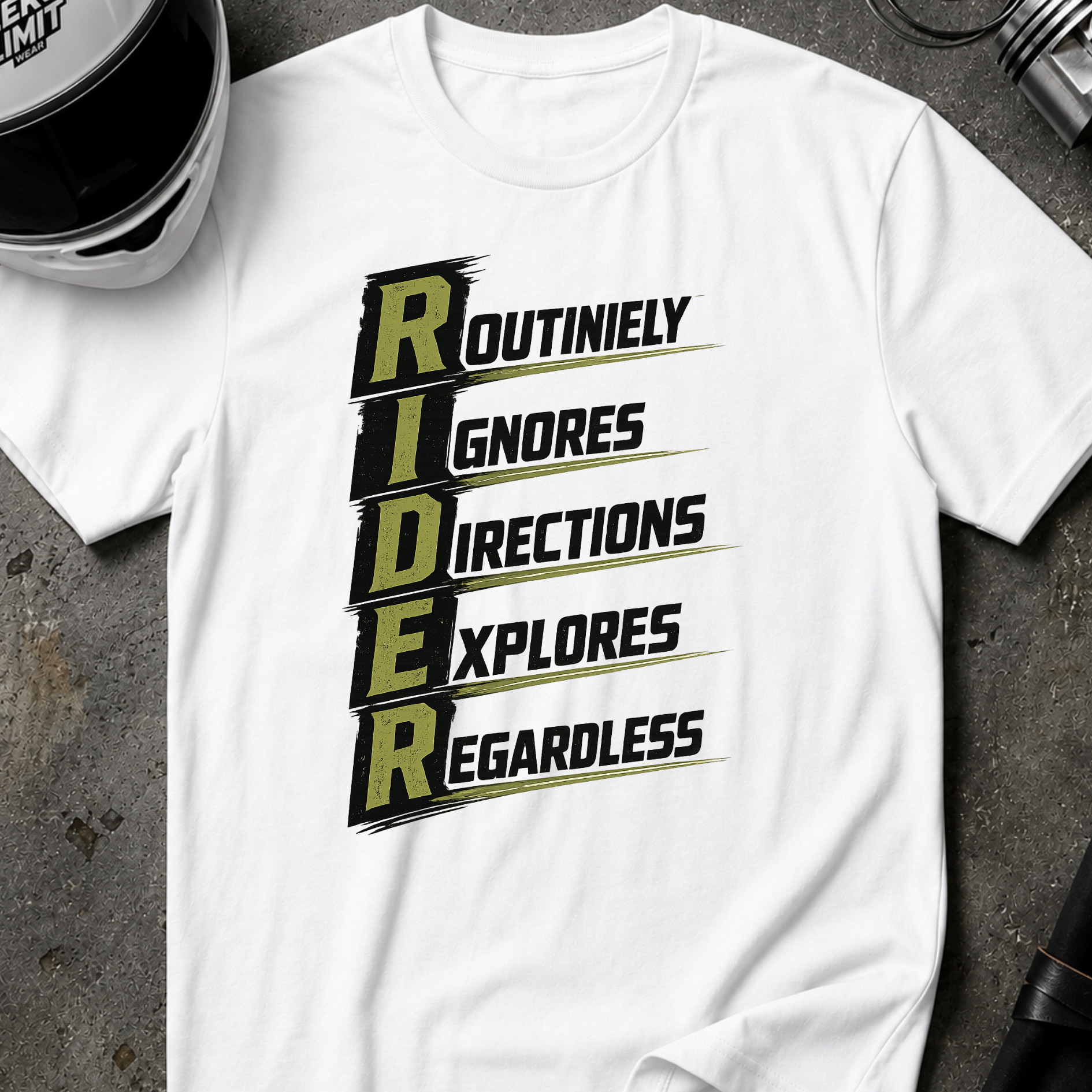 RIDER BY DEFINITION T-SHIRT