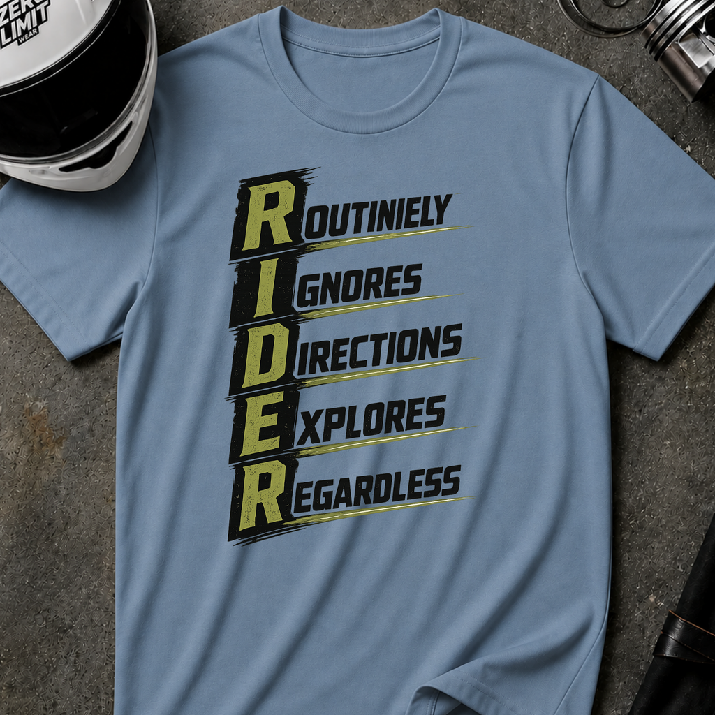 RIDER BY DEFINITION T-SHIRT